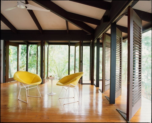 Yellow Bertoia Diamond Chair