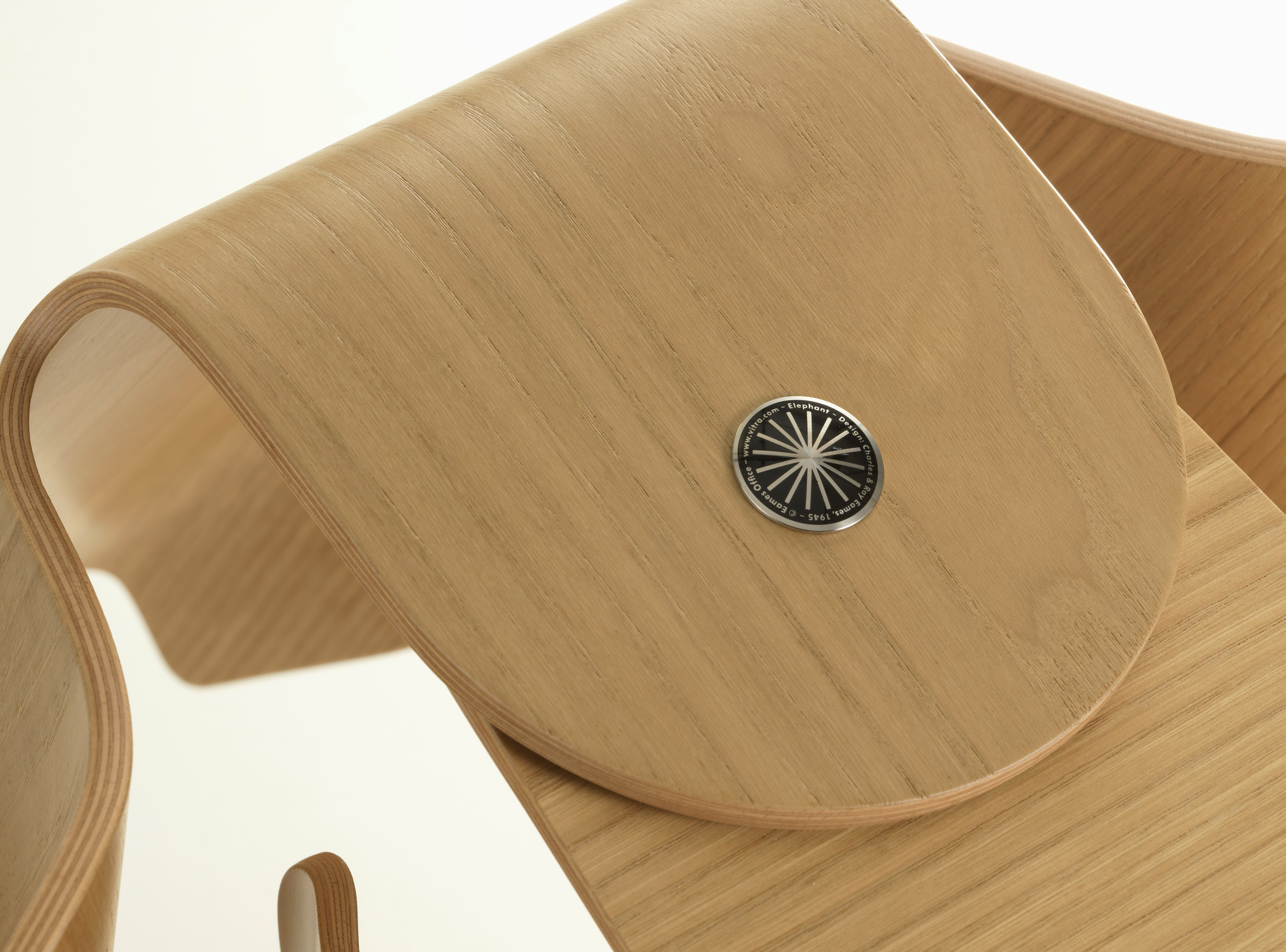 Eames Elephant - Plywood, Chestnut