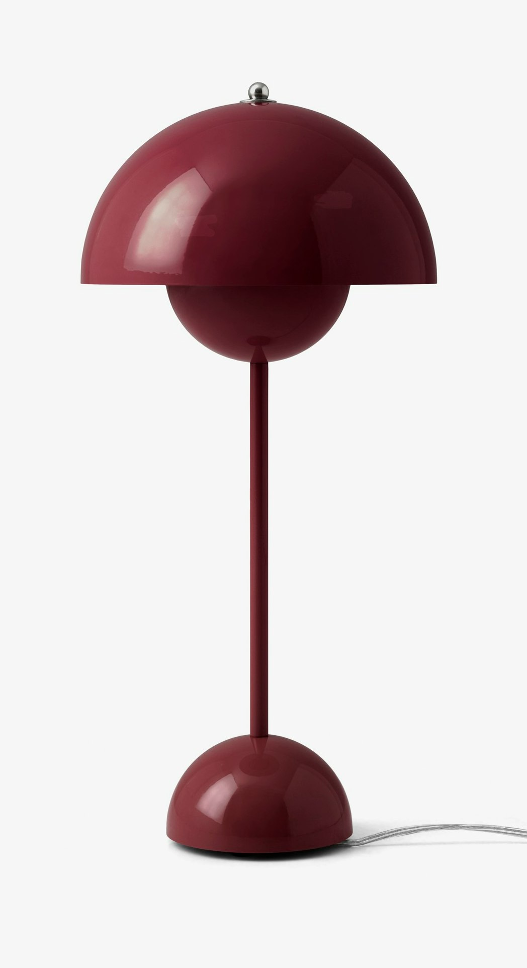 VP3 Flowerpot Table Lamp - Dark Plum