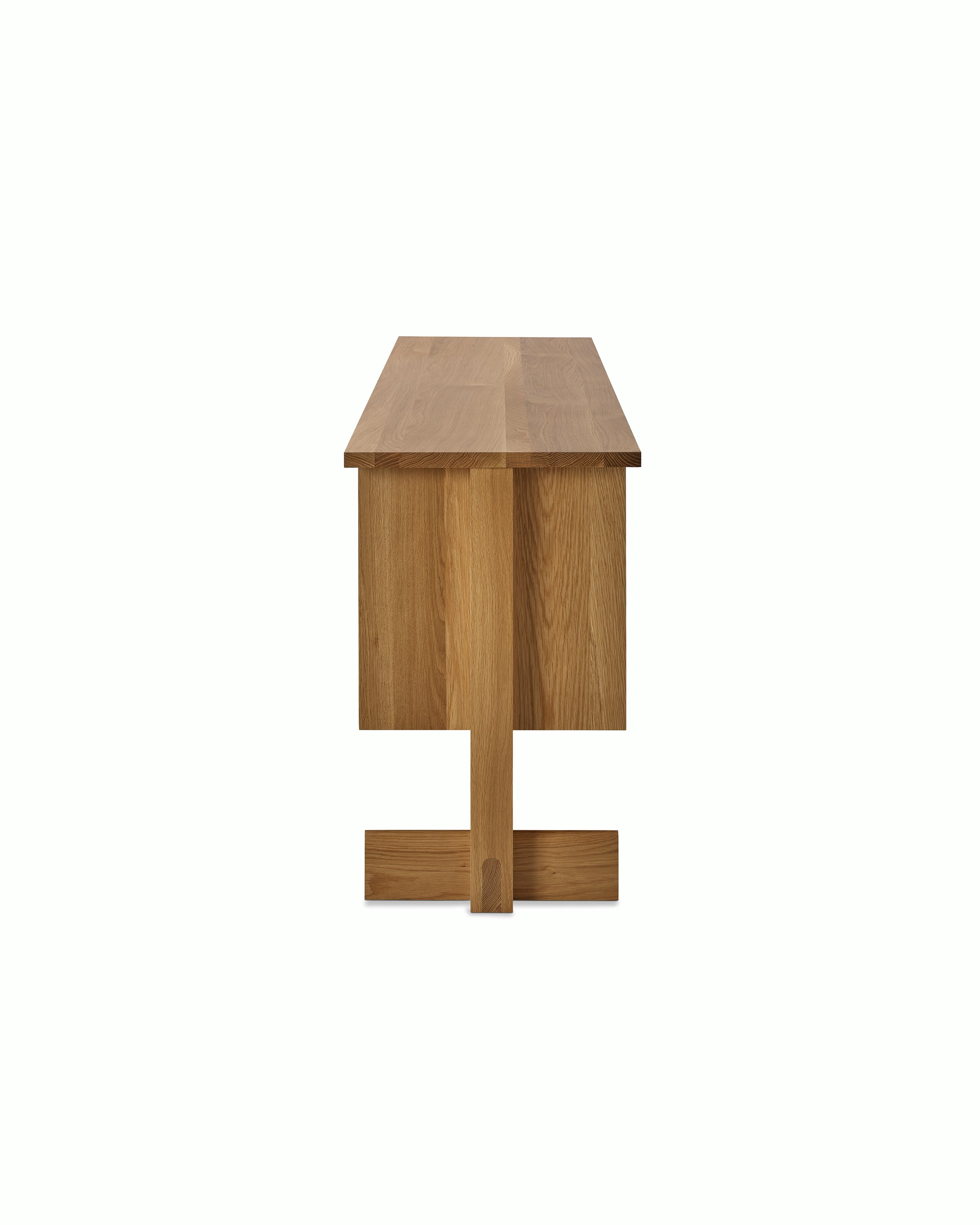 Land Storage, Credenza 85", Oak