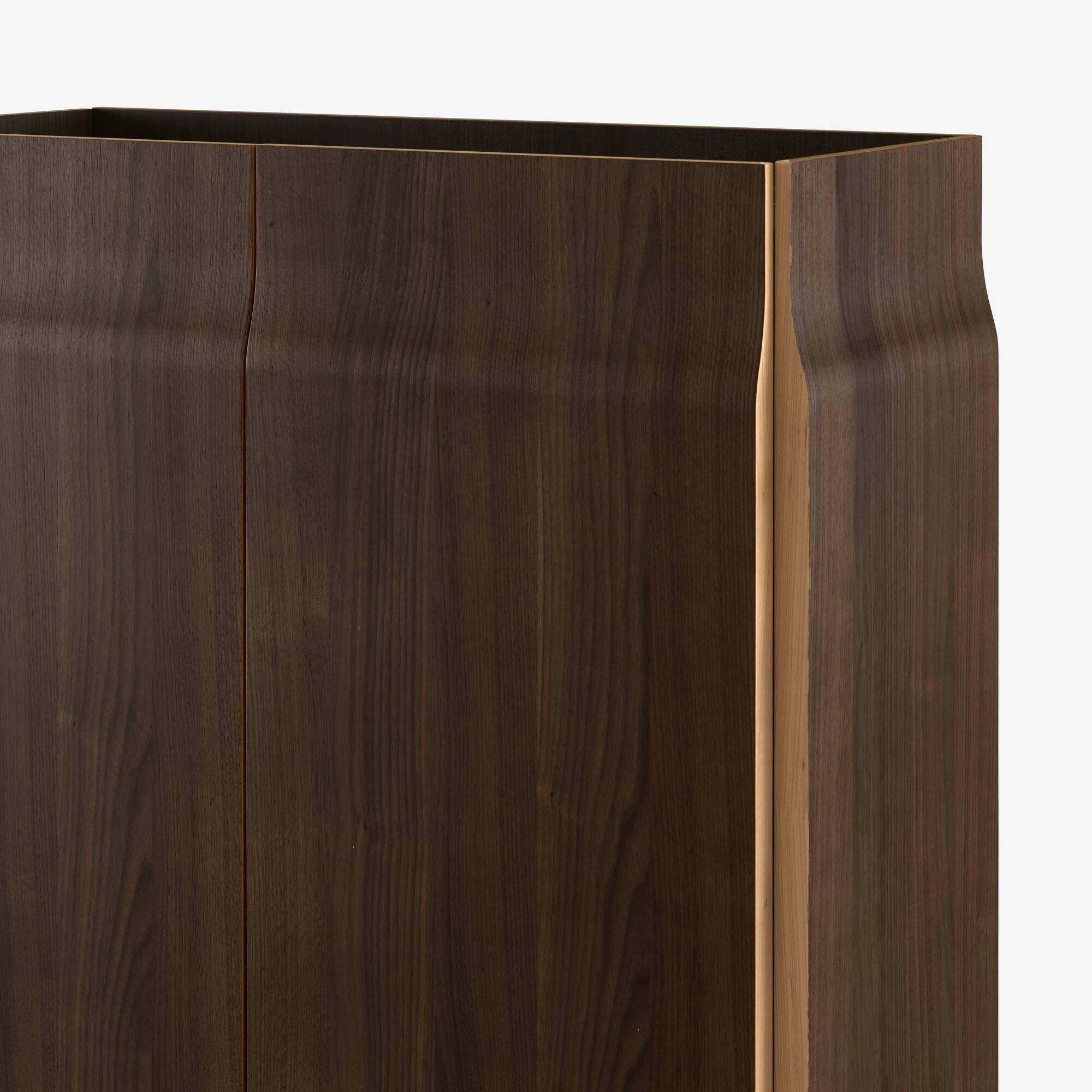 Utopia Sideboard - Walnut, Emperador detail