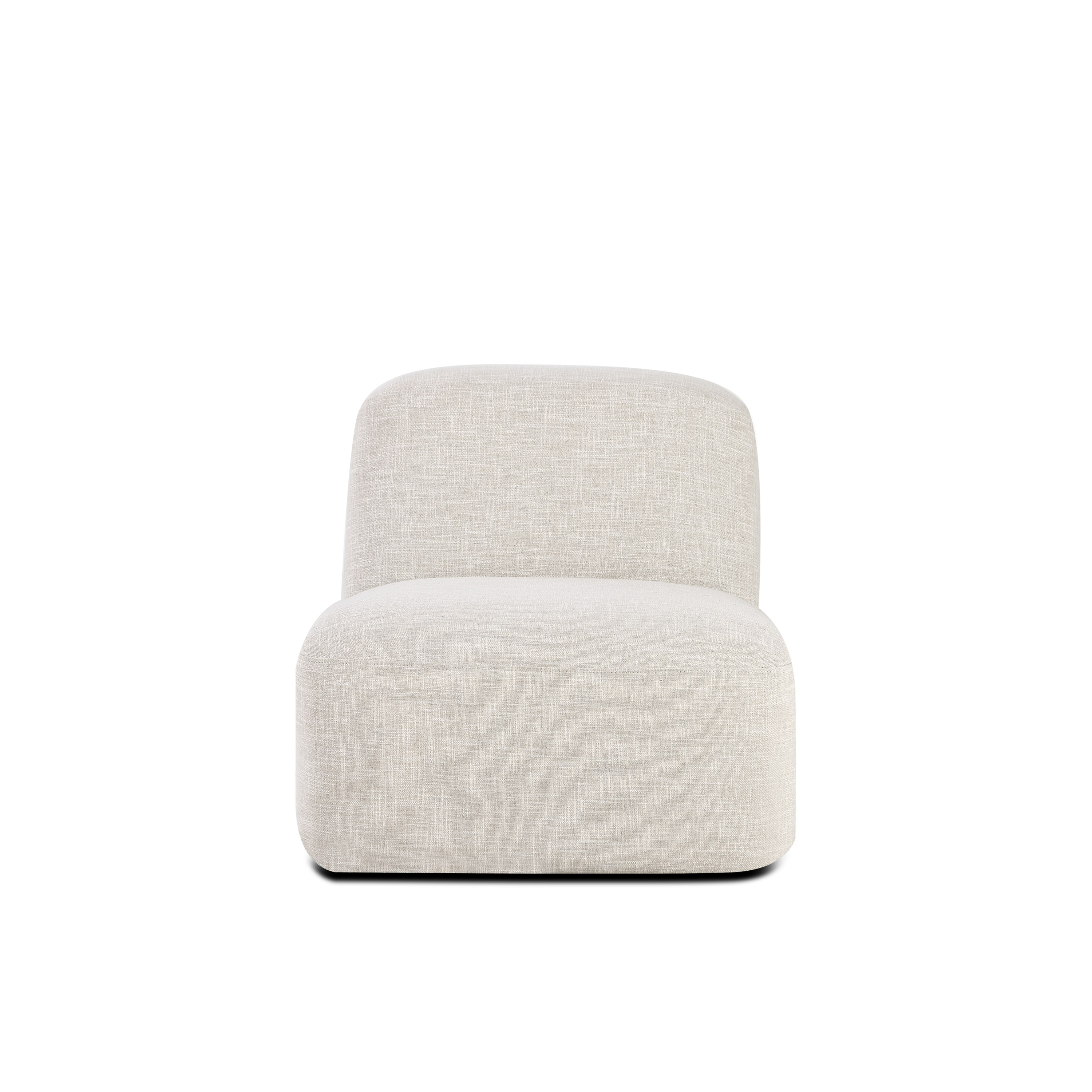 Muse Sofa - Armless Component, Byron, Oyster