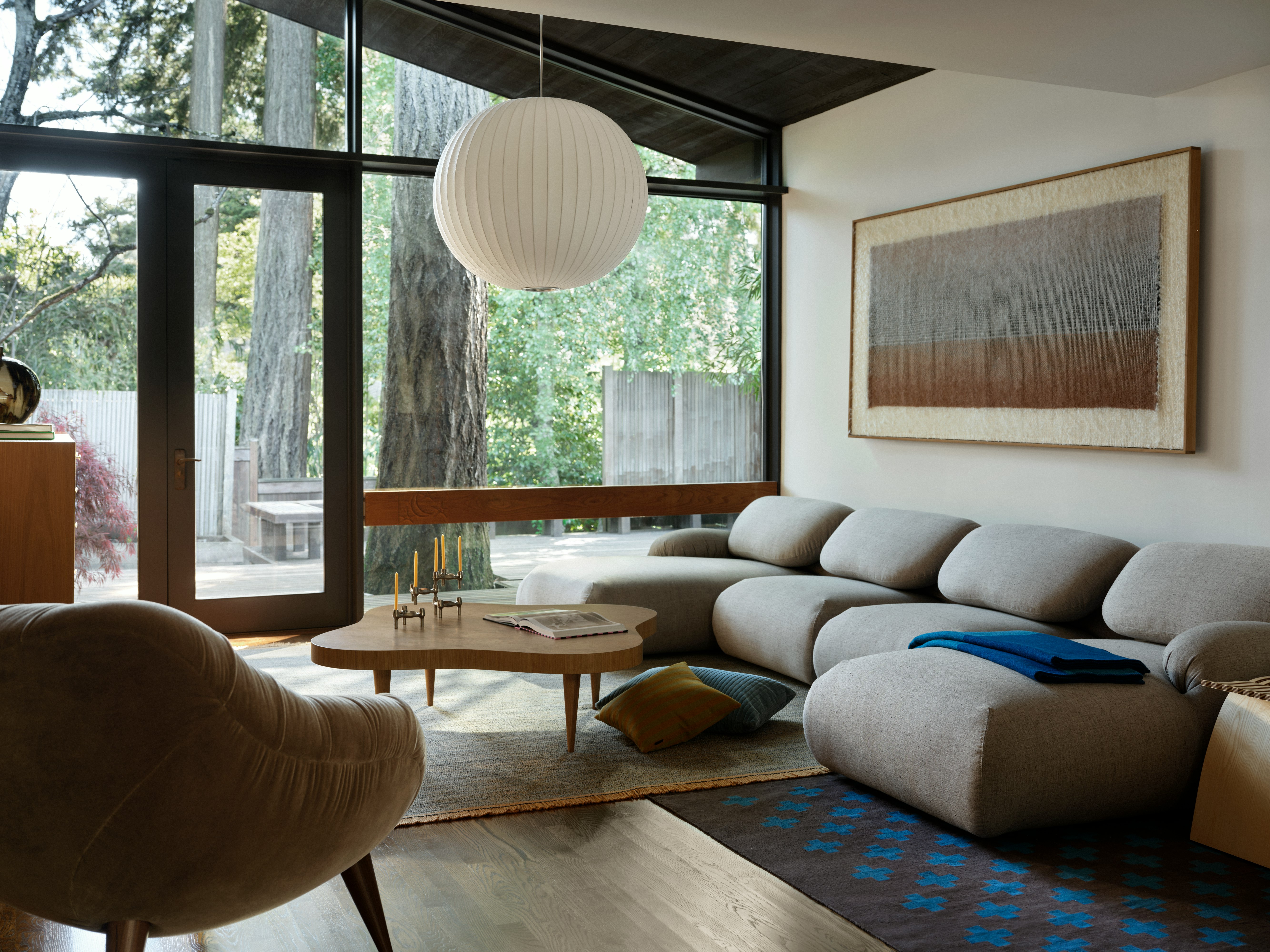 Luva Modular Double Chaise Sectional