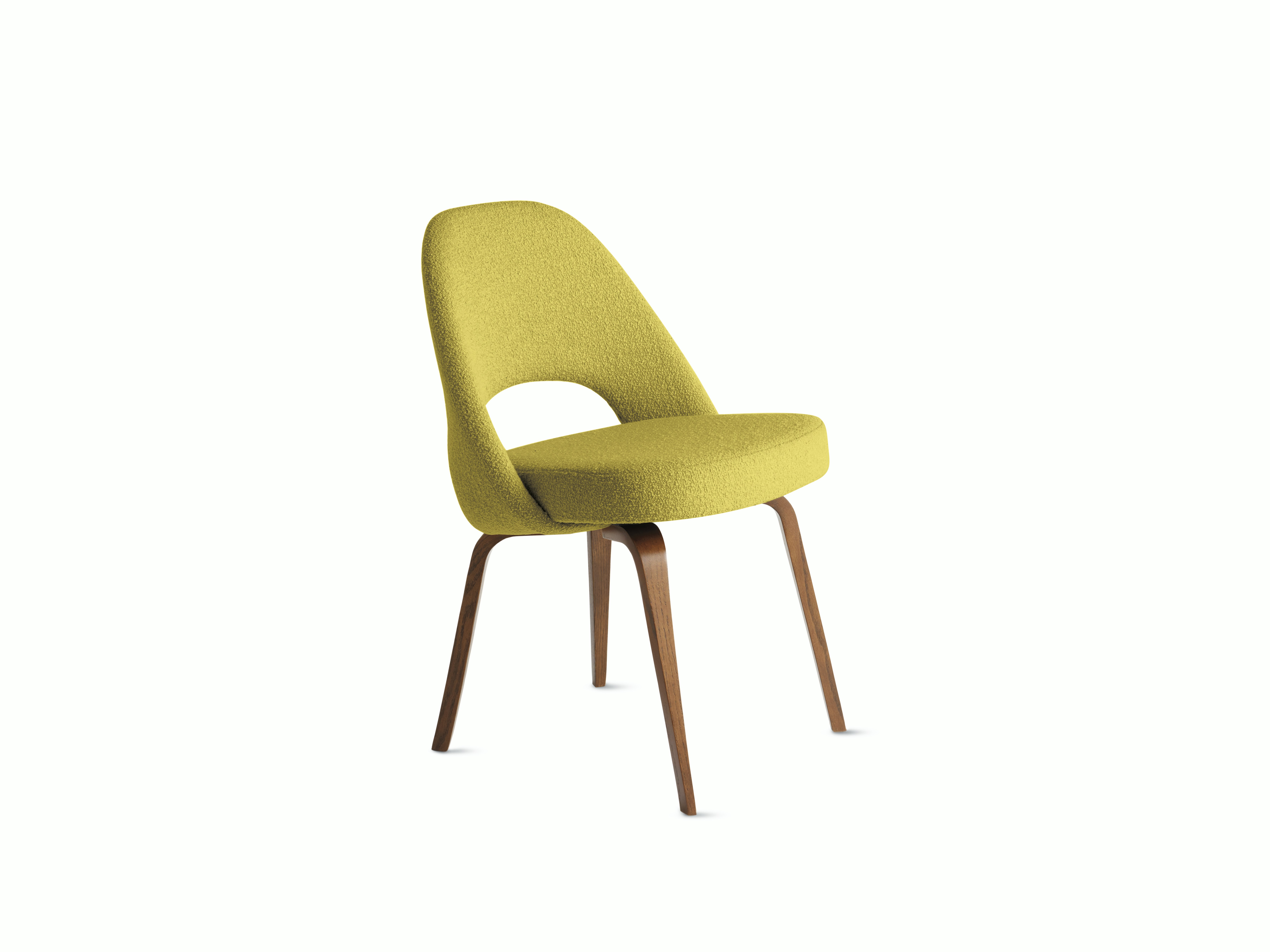 Saarinen Executive Side Chair with Wood Legs
