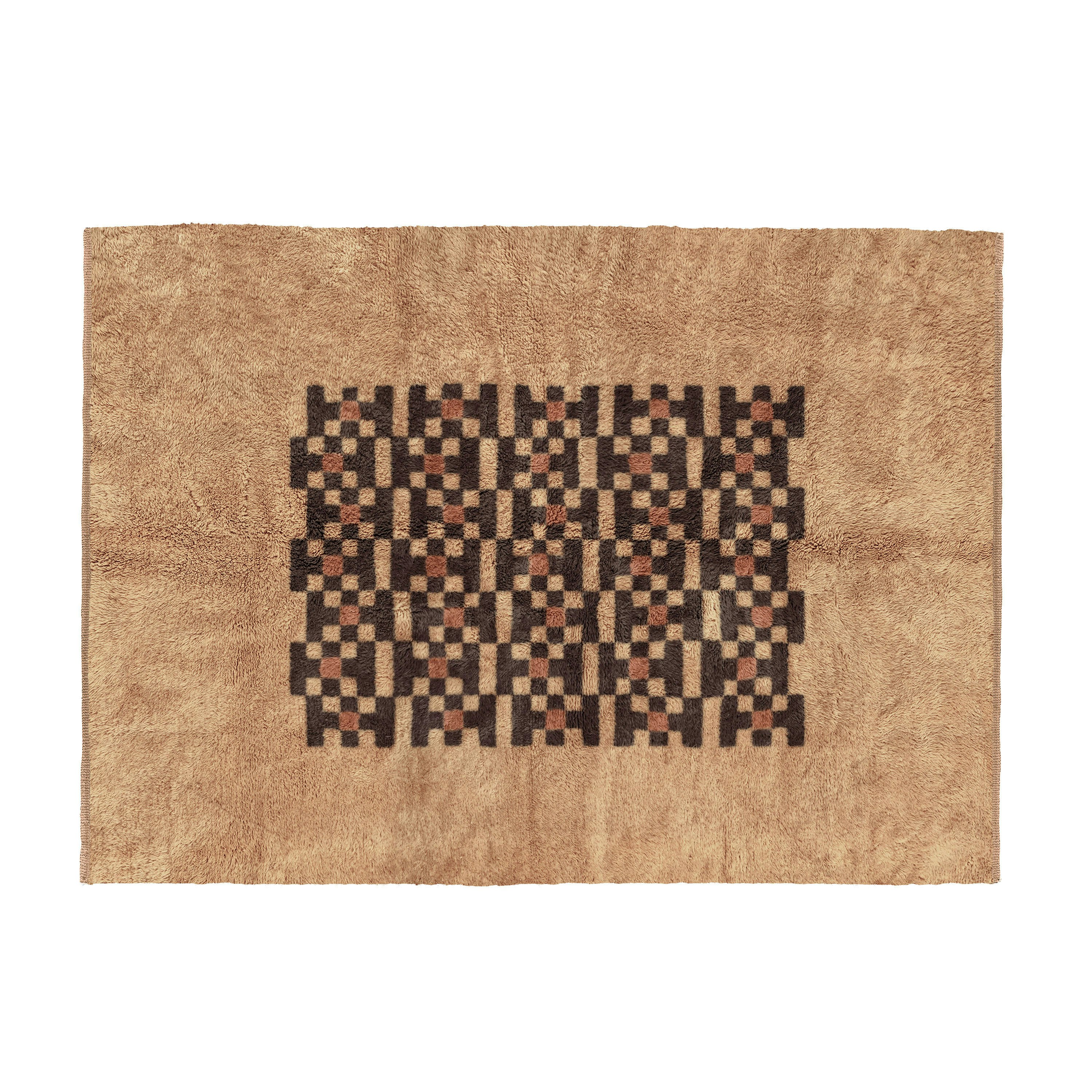 Lattice Knotted Rug