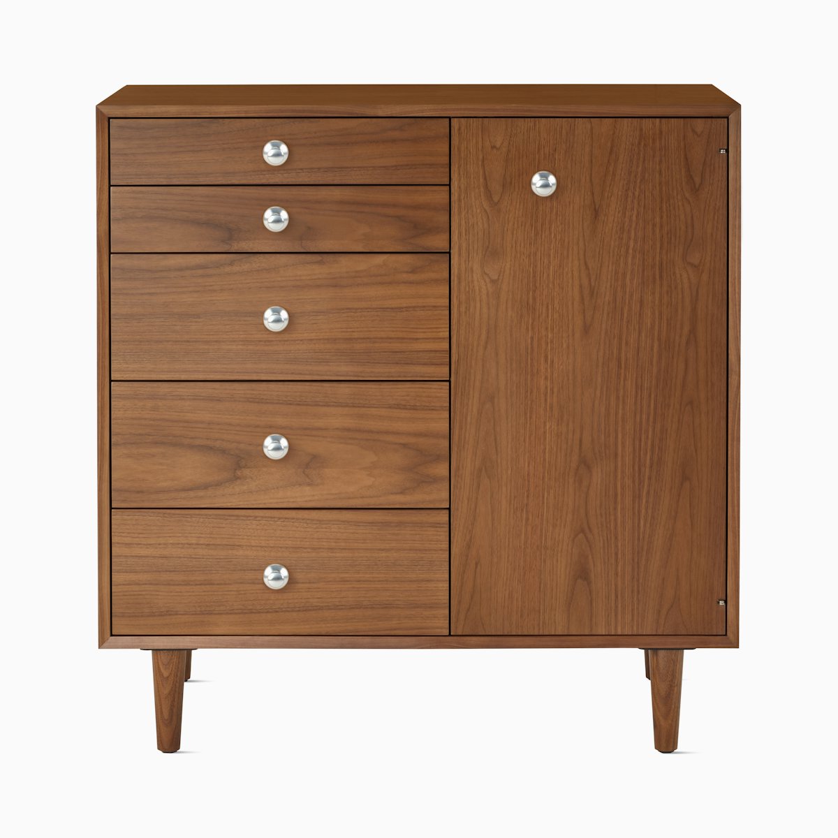 Nelson Basic Cabinet Series - 5-Drawer with Door Nelson Basic Cabinet Series - 5-Drawer with Door