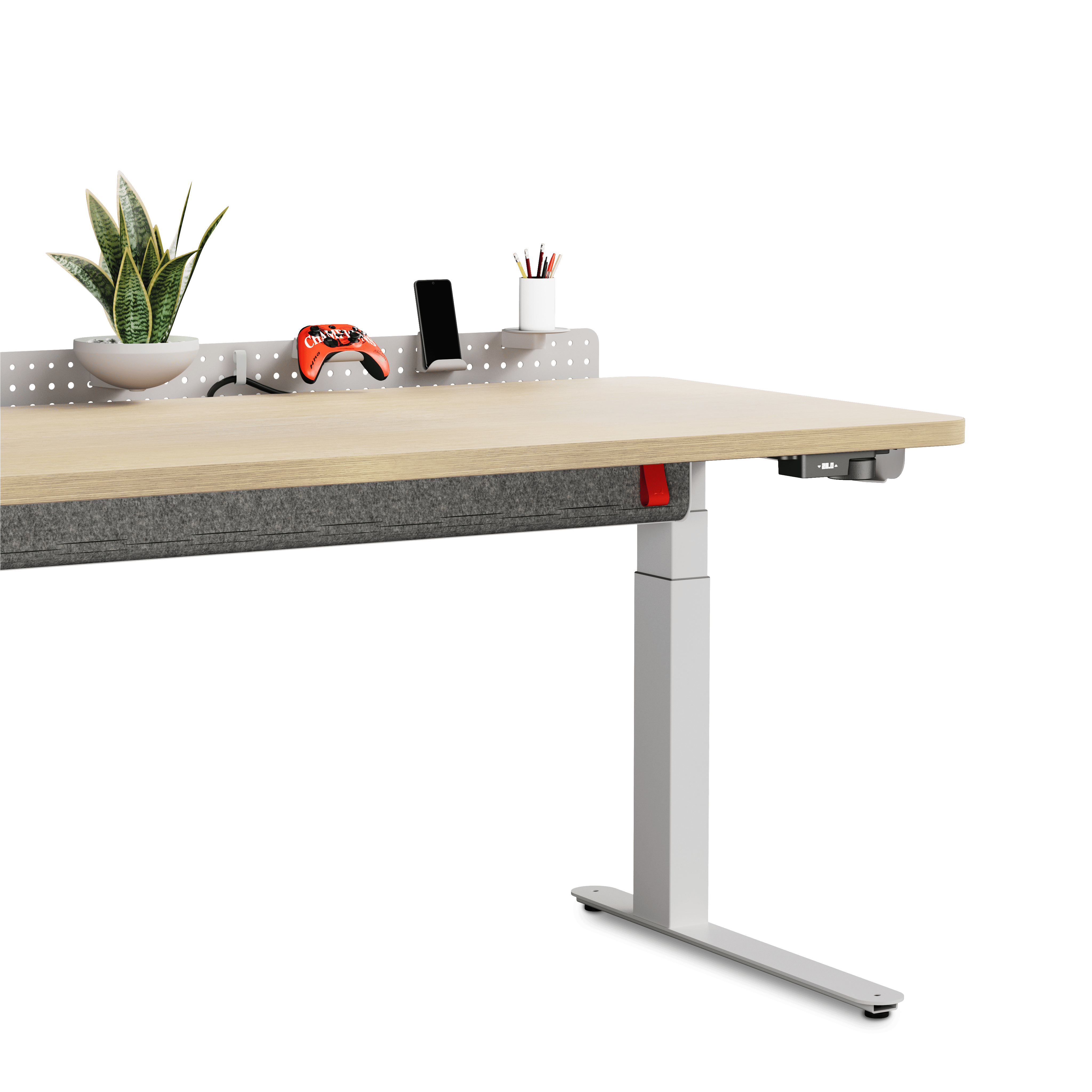 Coyl Gaming Desk clips