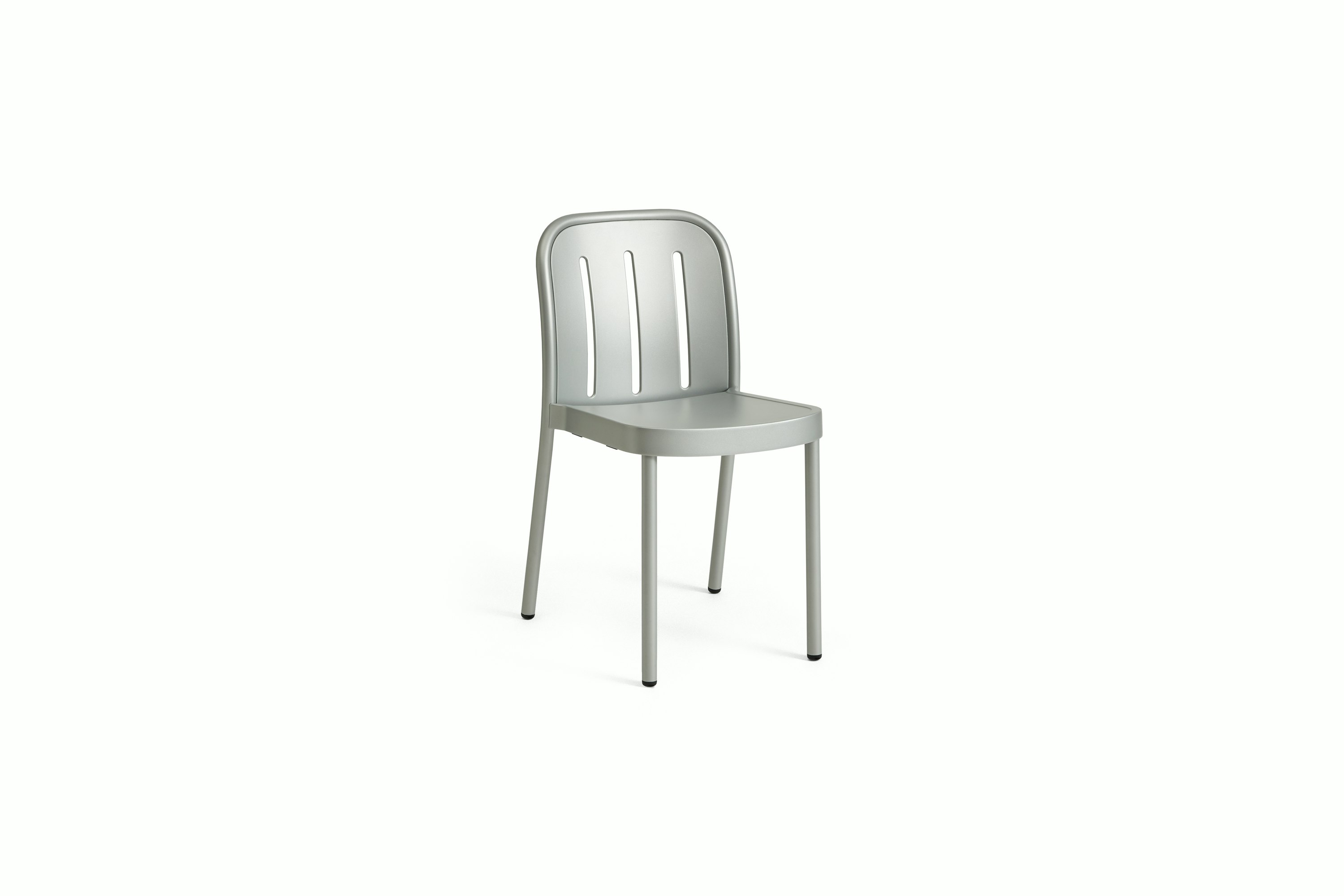 Deville Chair - Side Chair, Silver Grey