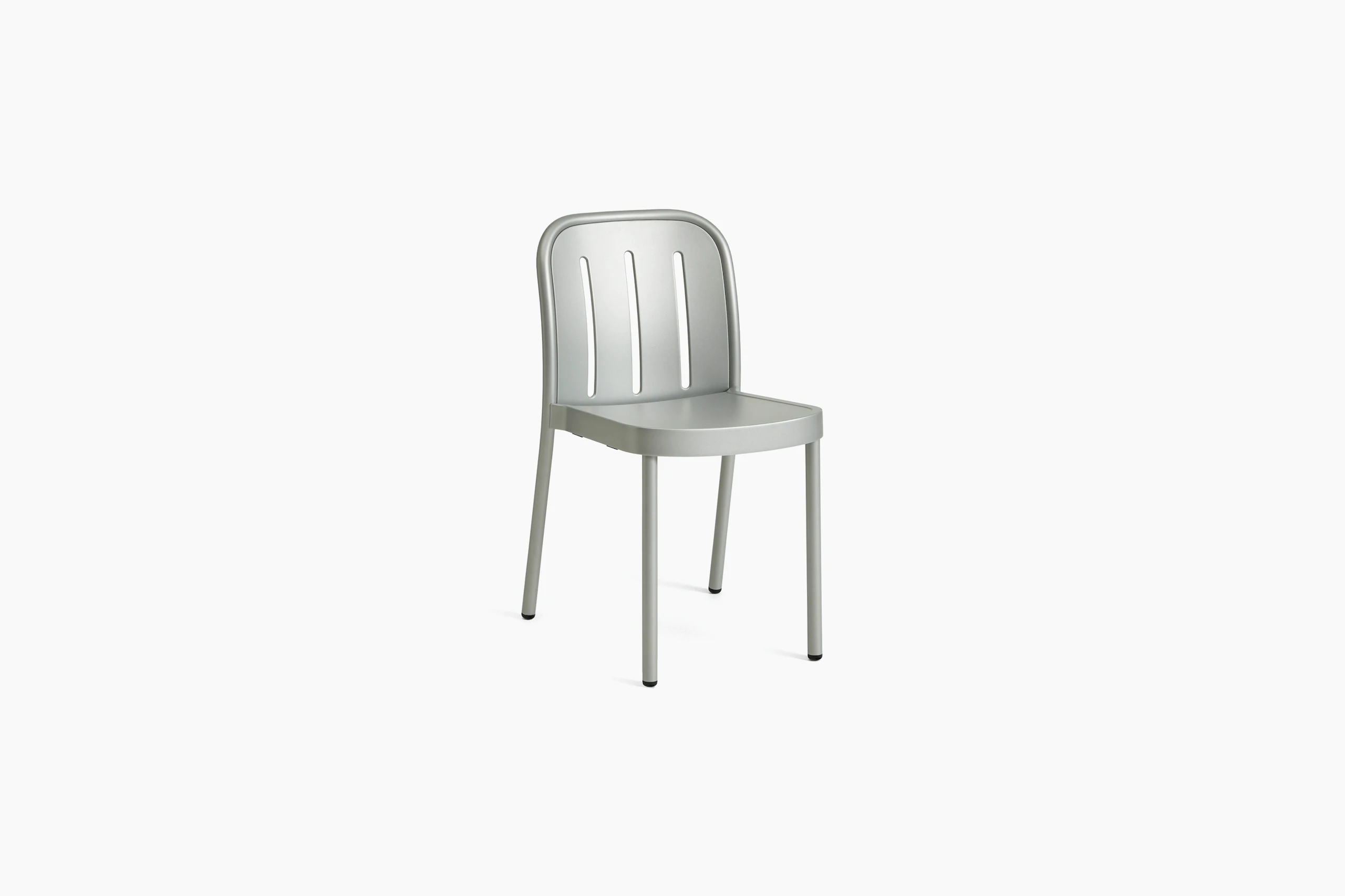 Deville Chair - Side Chair, Silver Grey