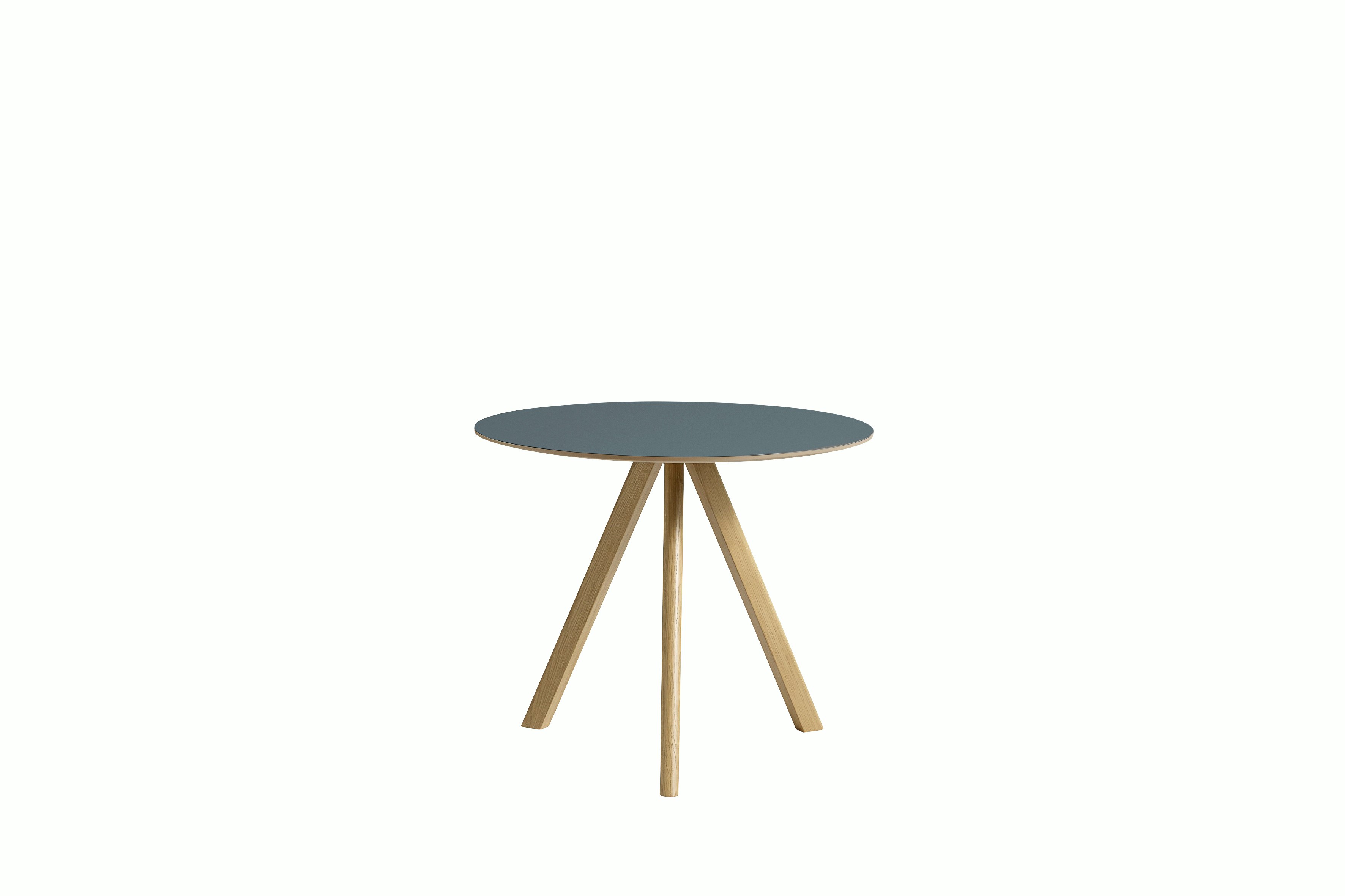 Copenhague 20 Dining Table 2.0 - Blue / Oak, 35.25