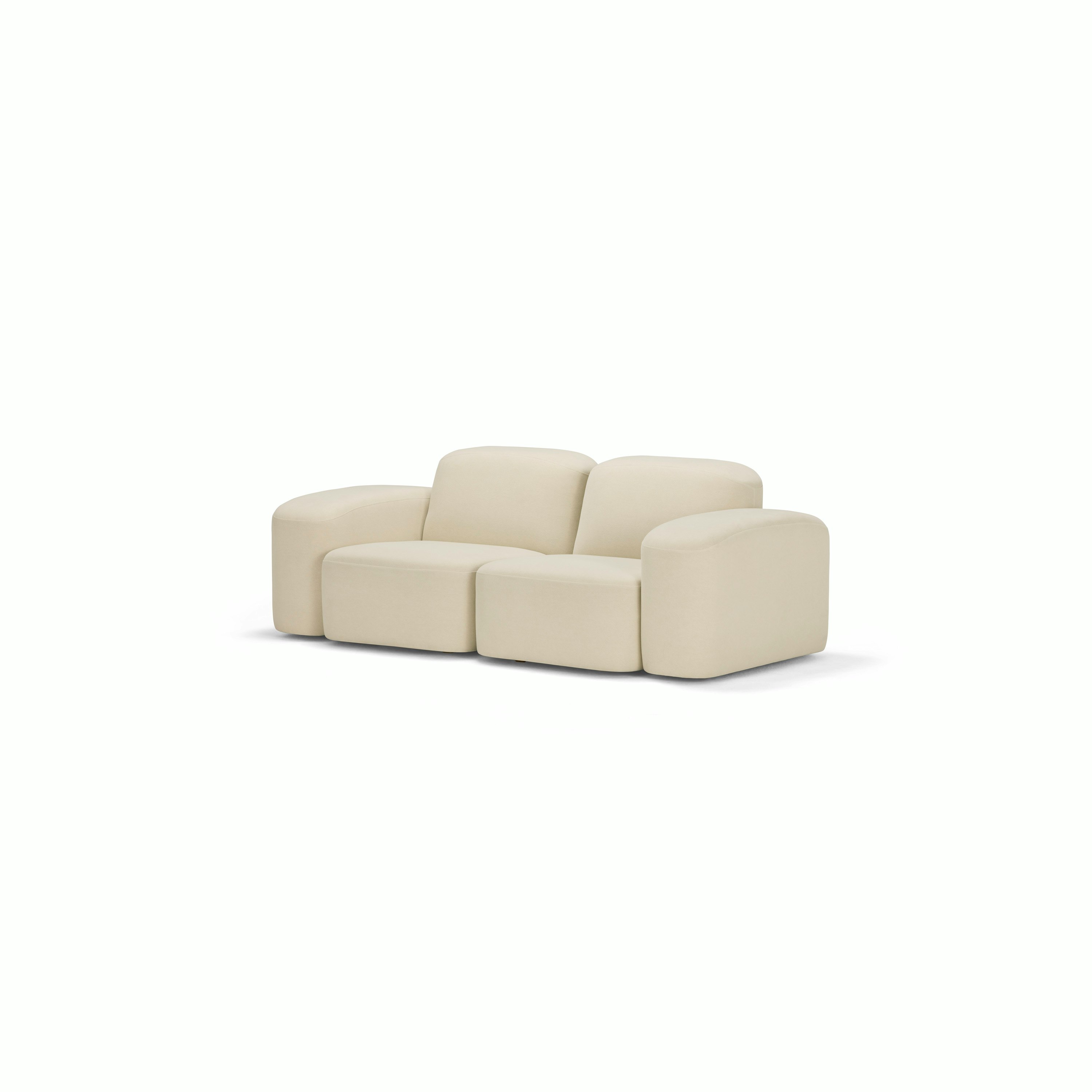 Muse Sofa - 2 Seater, Cabarita, Natural