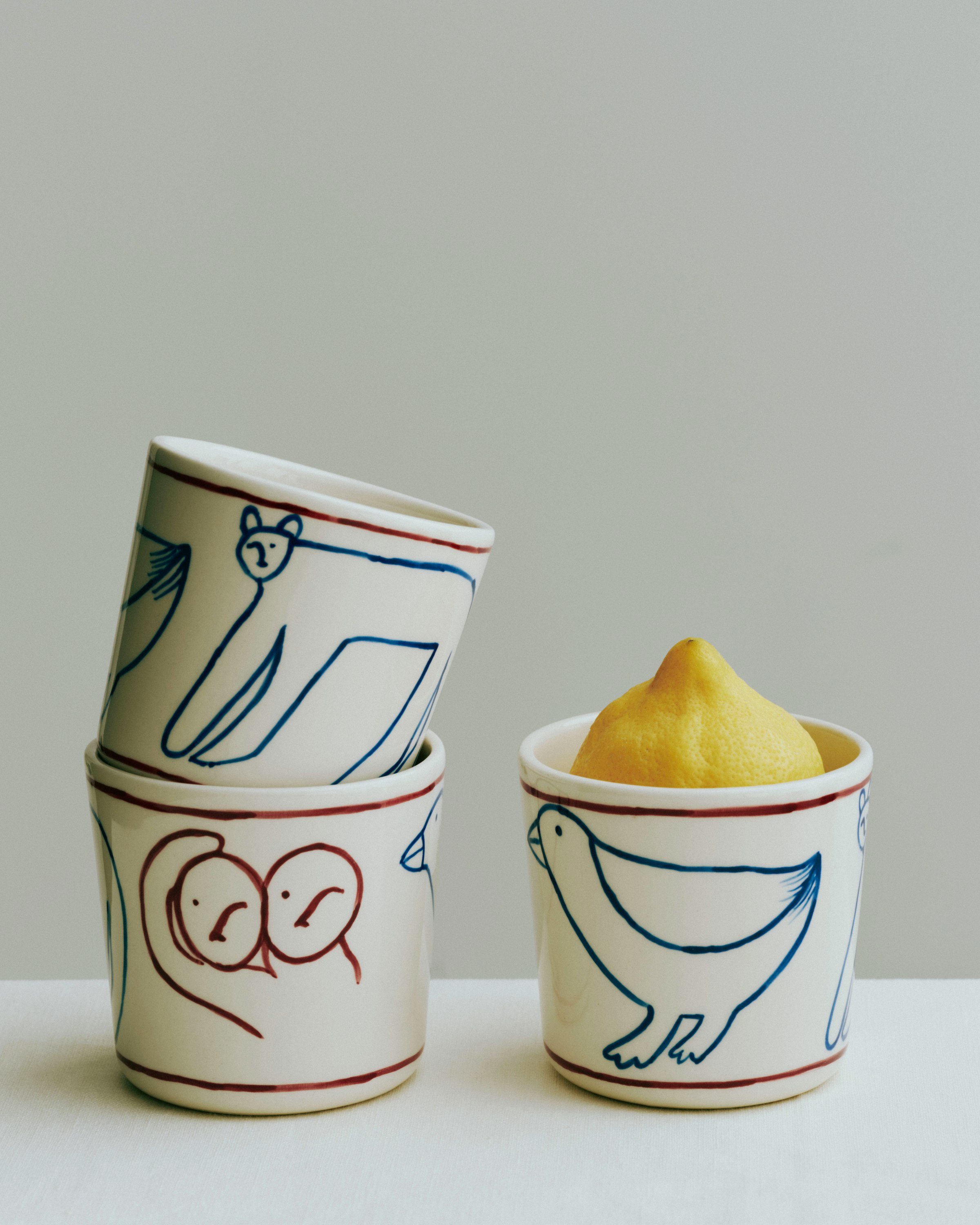 Postage Stamp Cup