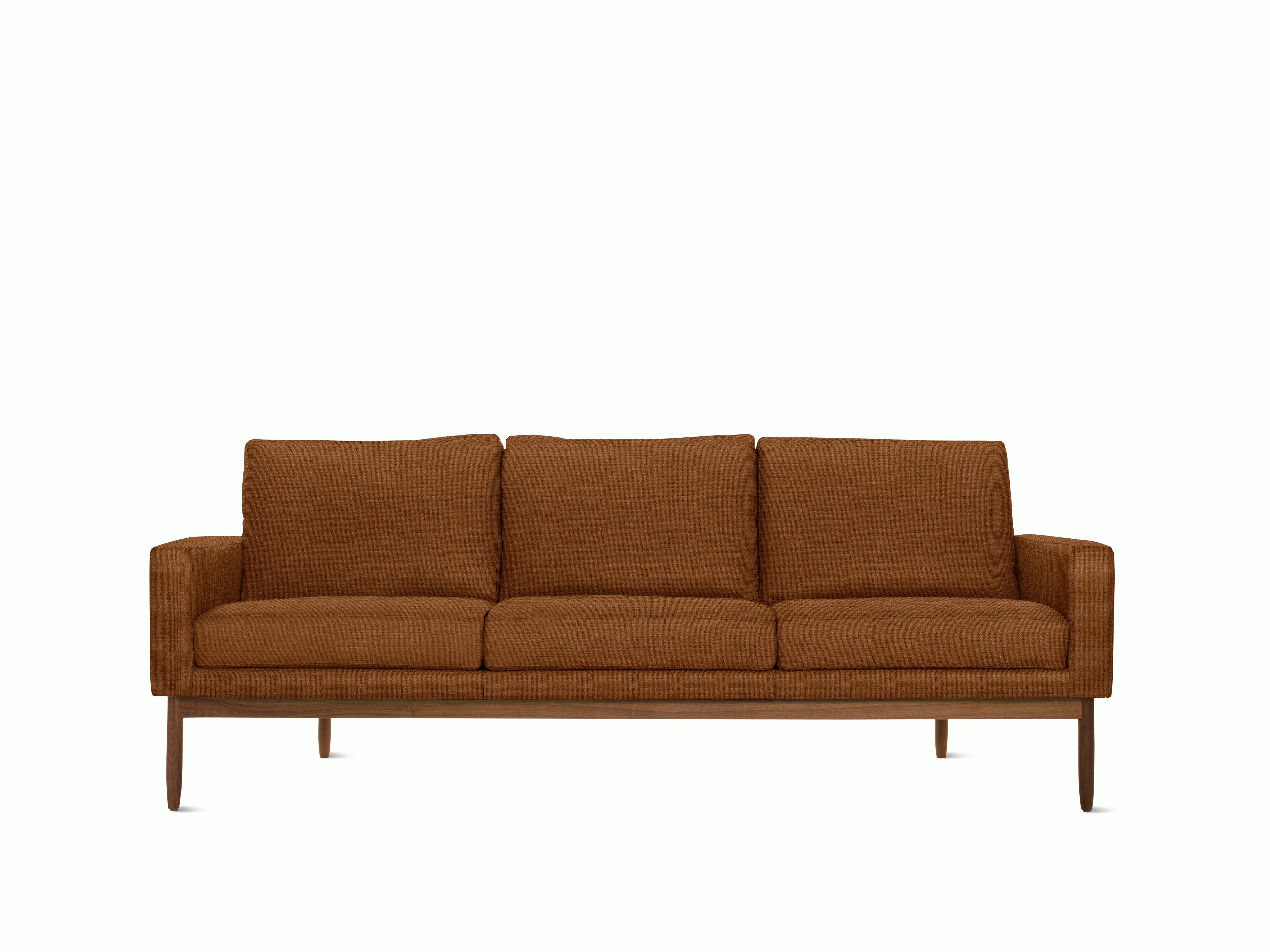 A Raleigh Sofa in Viewed from the front.