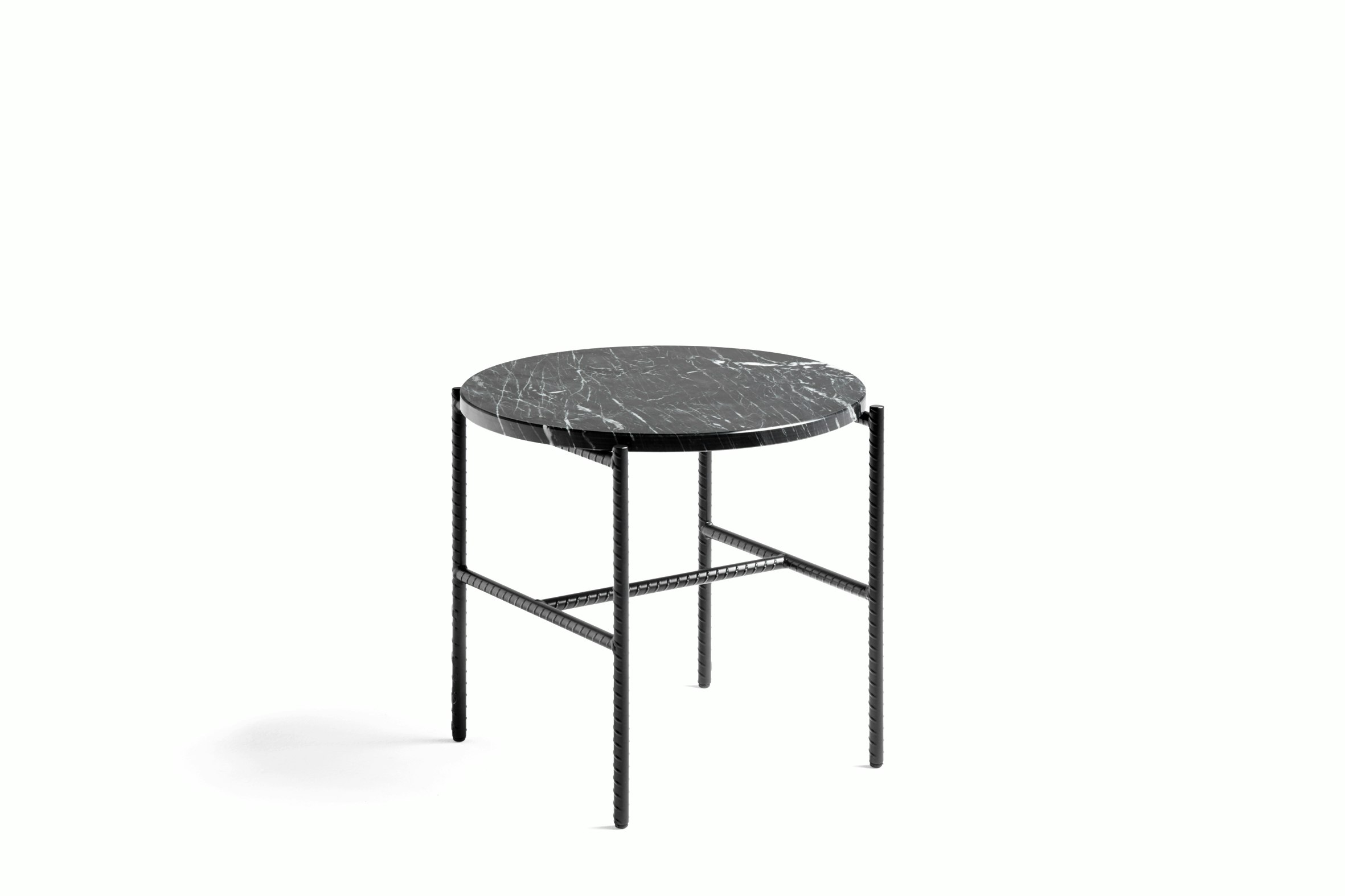 Front angle view of the Rebar Side Table.