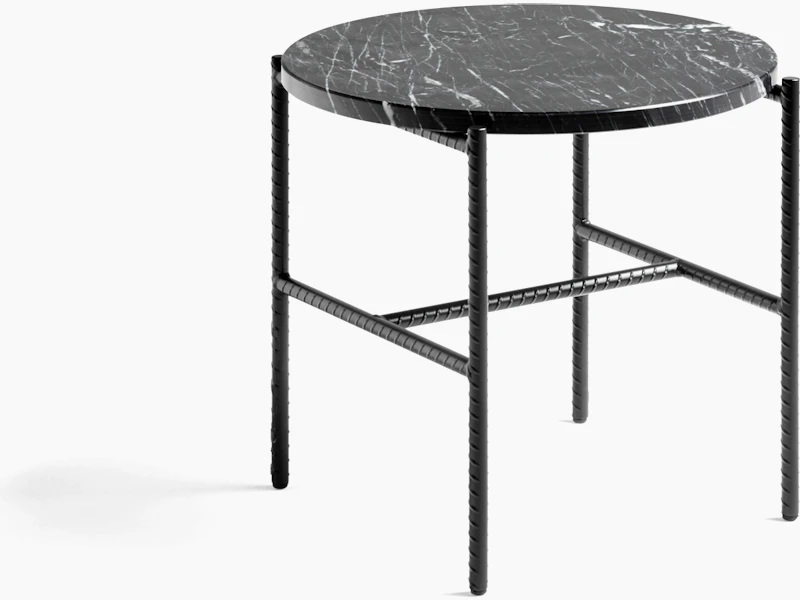 Front angle view of the Rebar Side Table.