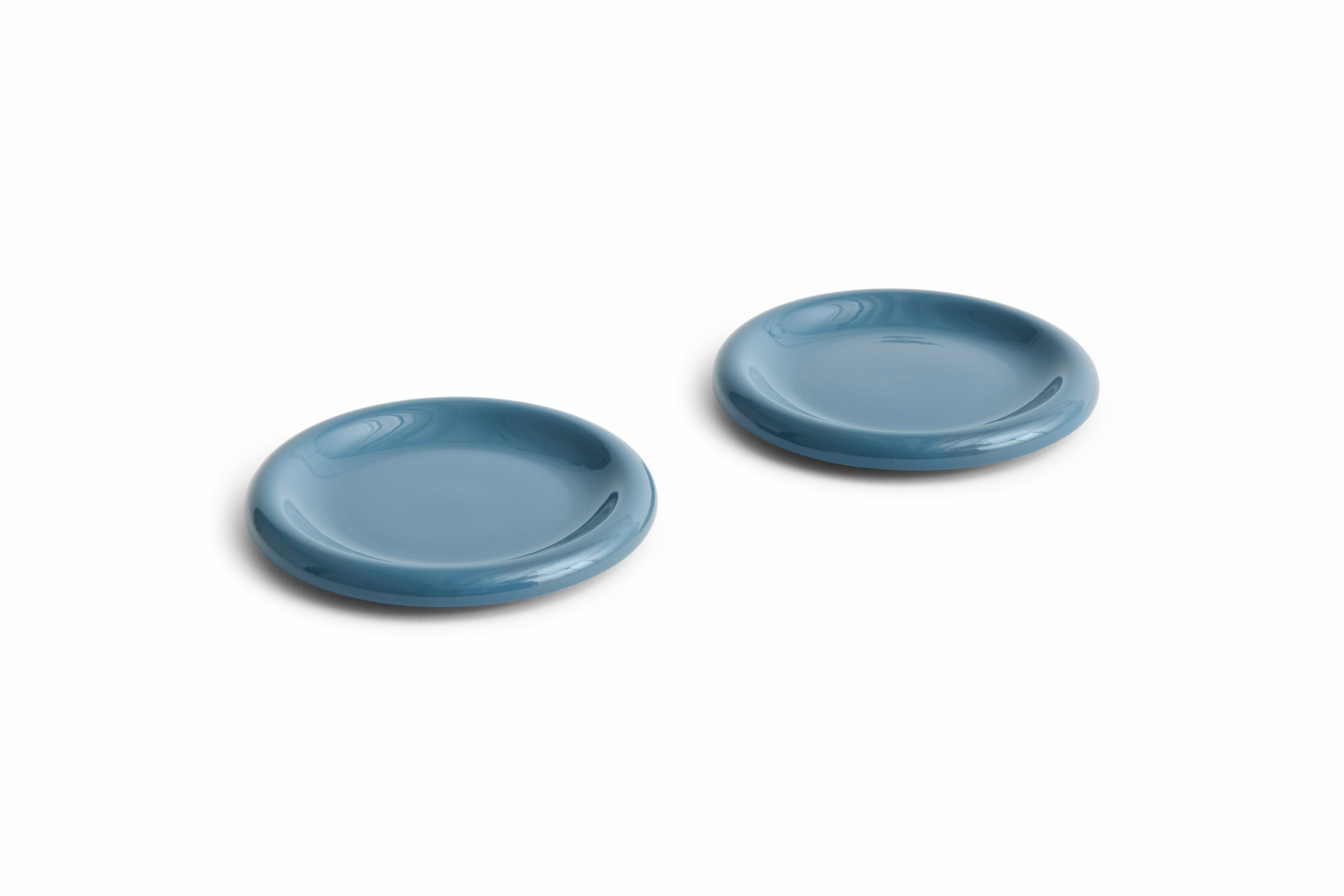 Barro Plate - Set of 2 - Small Dark Blue
