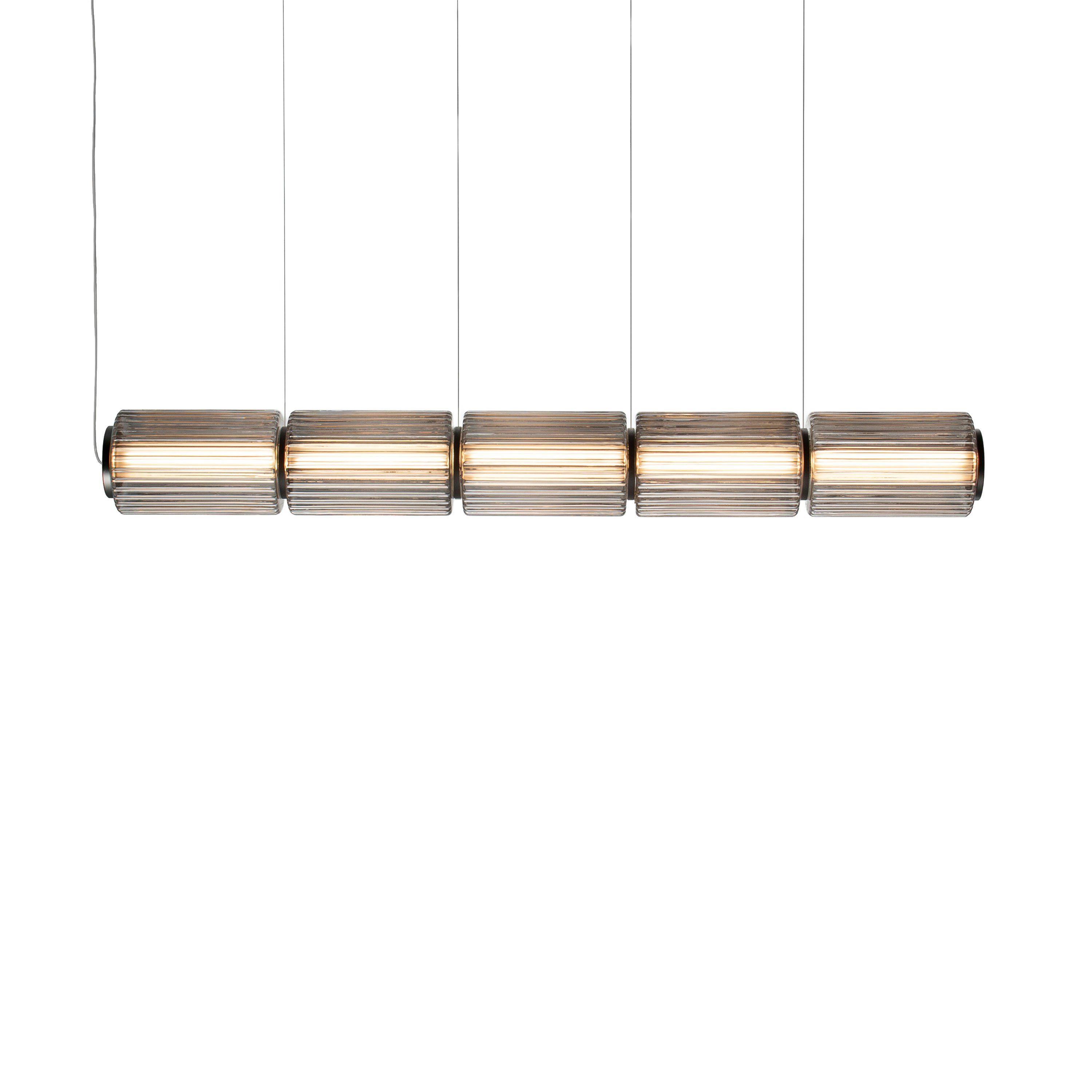 Column 175 Horizontal Pendant 5- Carbon