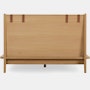 Noviembre Bed - oak,  cognac
