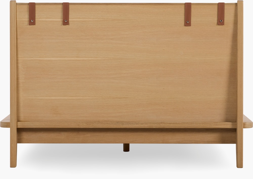 Noviembre Bed - oak,  cognac