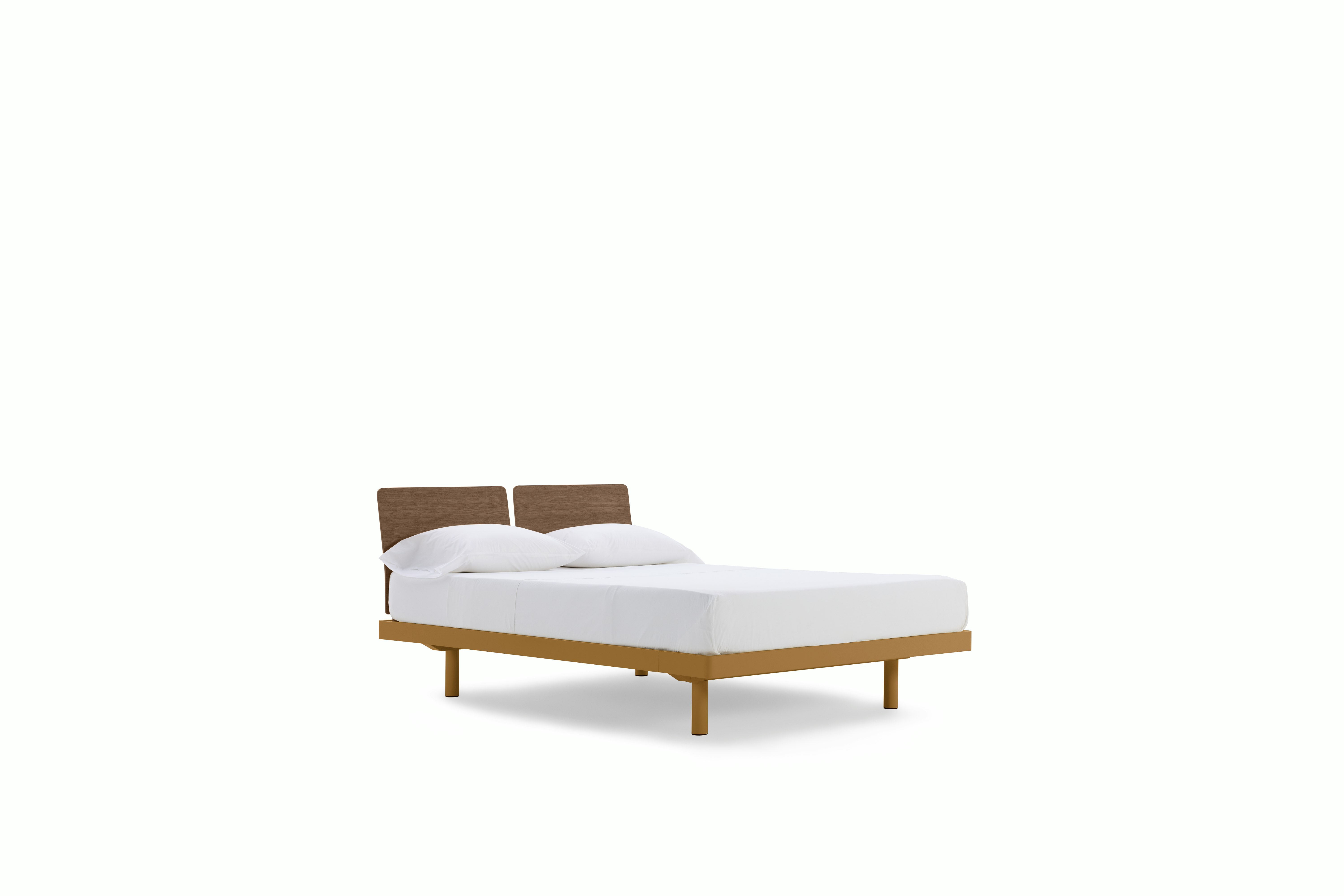 Michel Bed - sandlot,  walnut