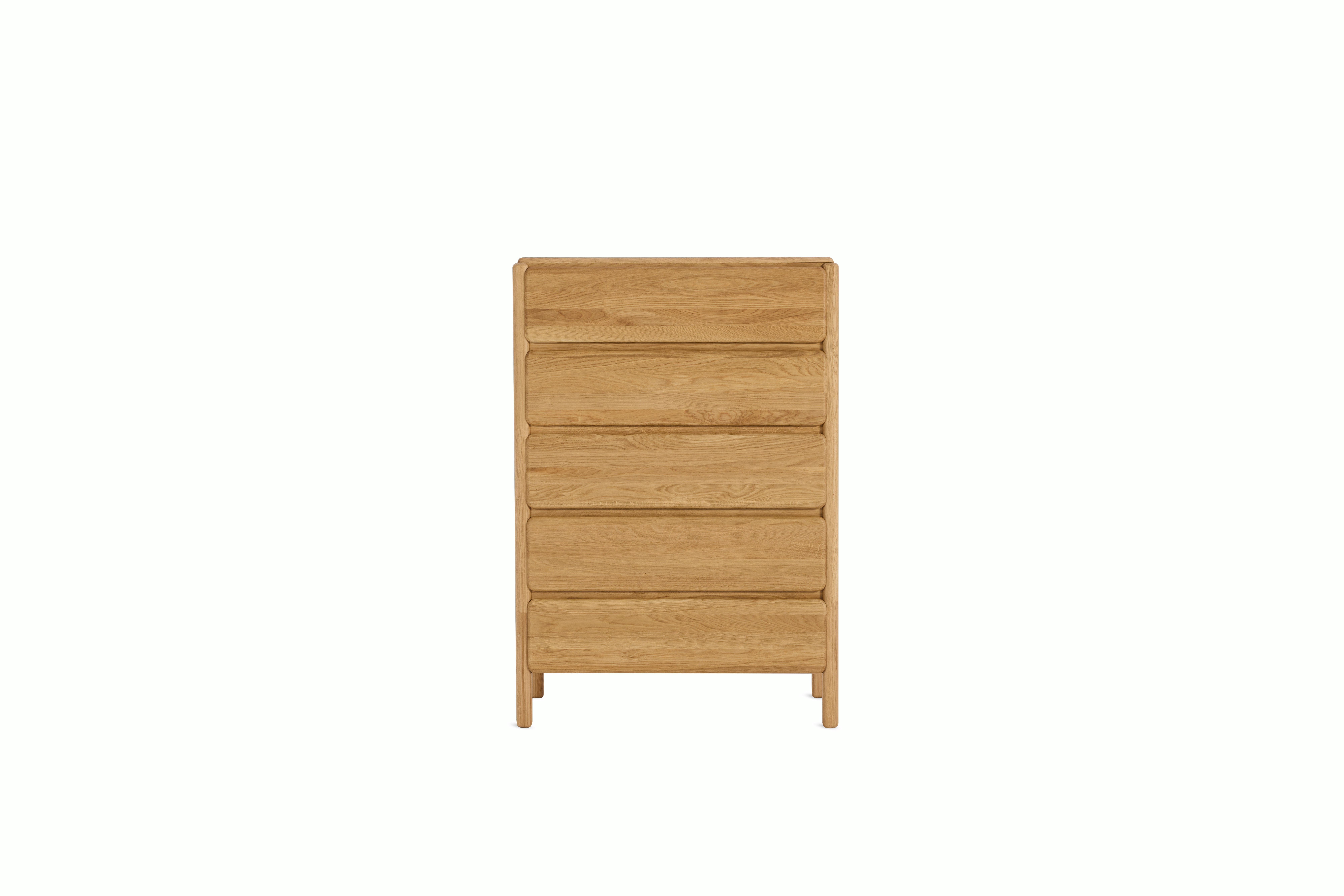 Sumu Dresser - Oak 5 Drawer Dresser