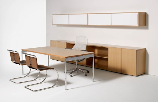Antenna Workspaces private office with Generation by Knoll seating