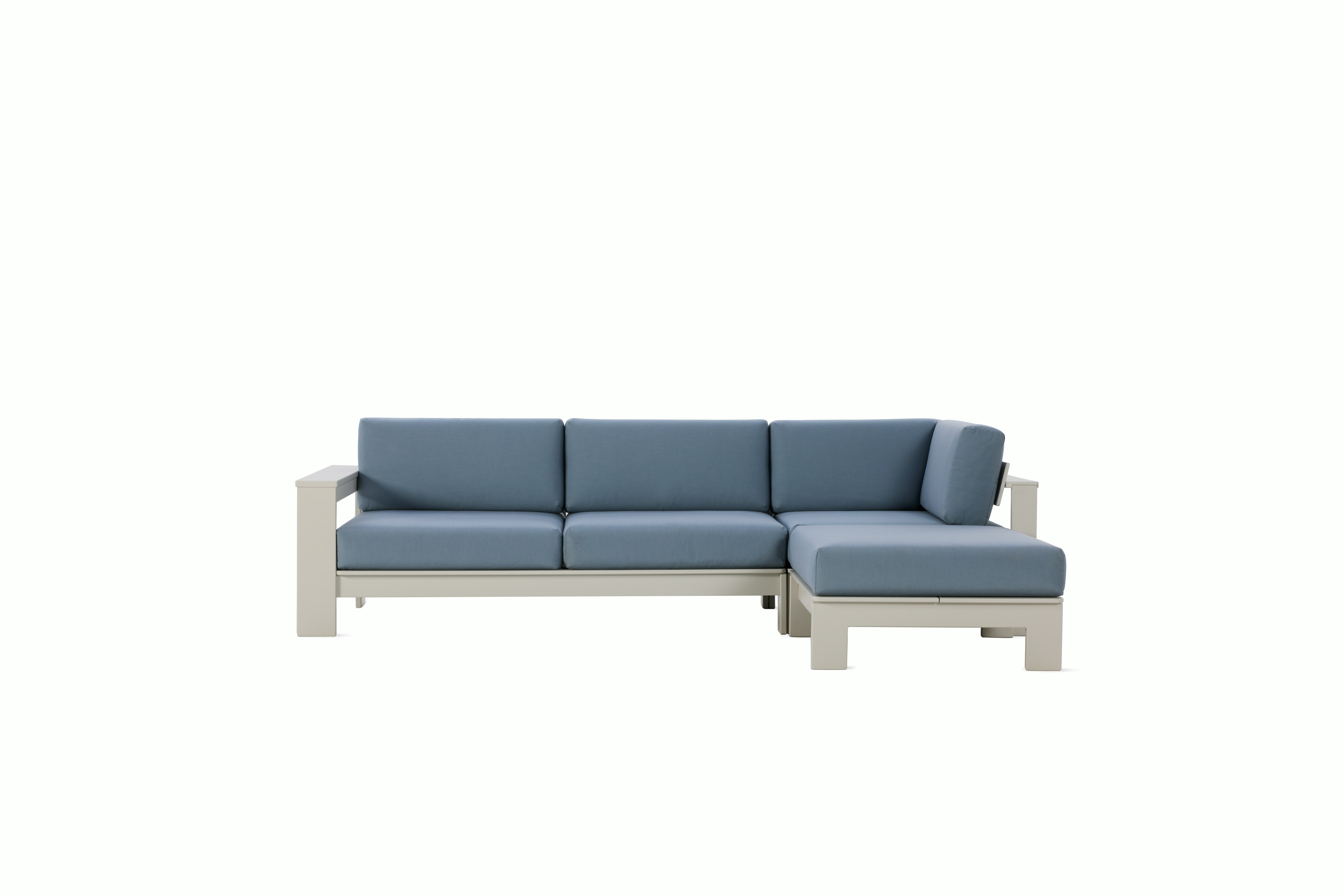 Pepin Sectional with Chaise - right,   fog,   haze