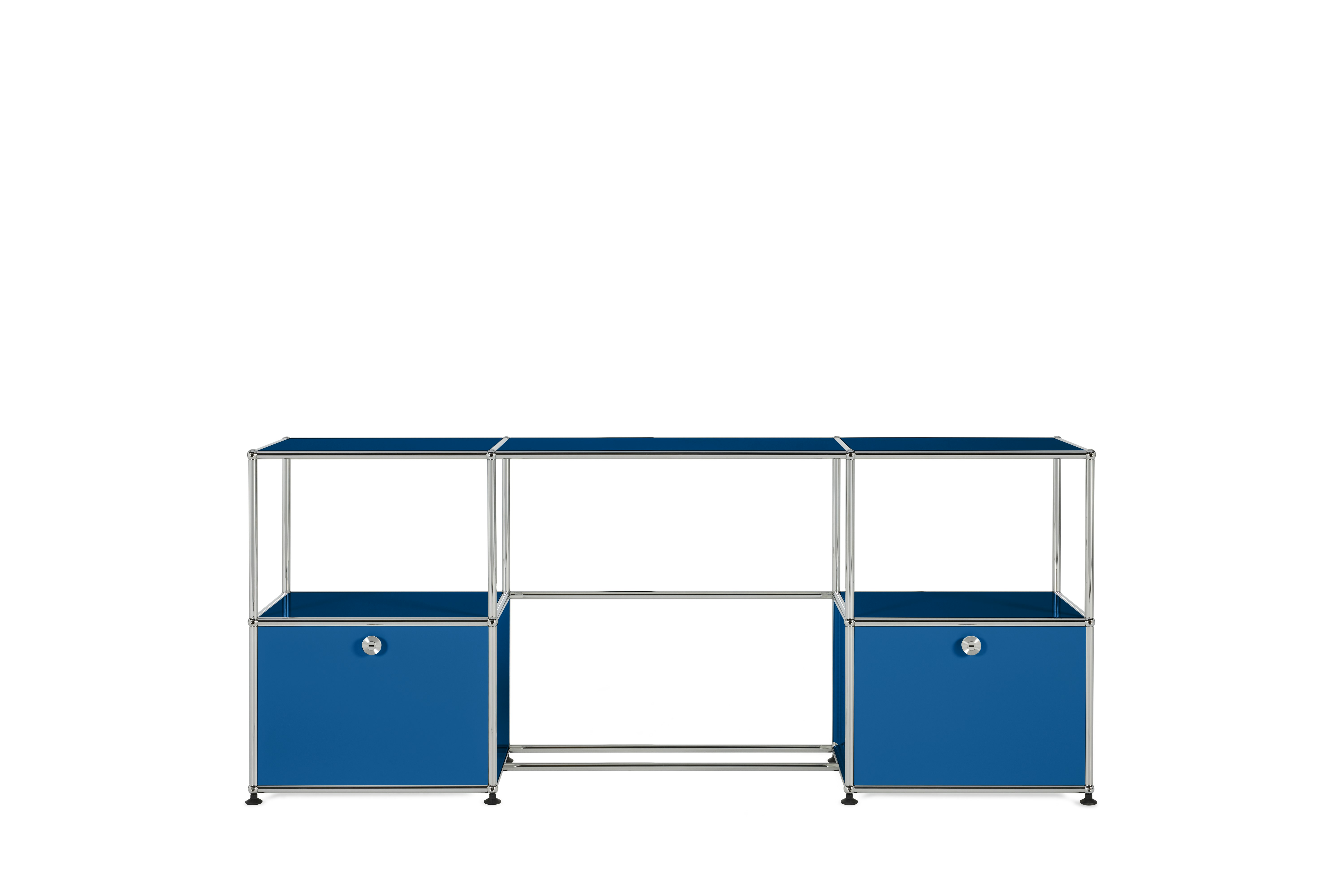 USM Haller Double Storage Desk – Design Within Reach