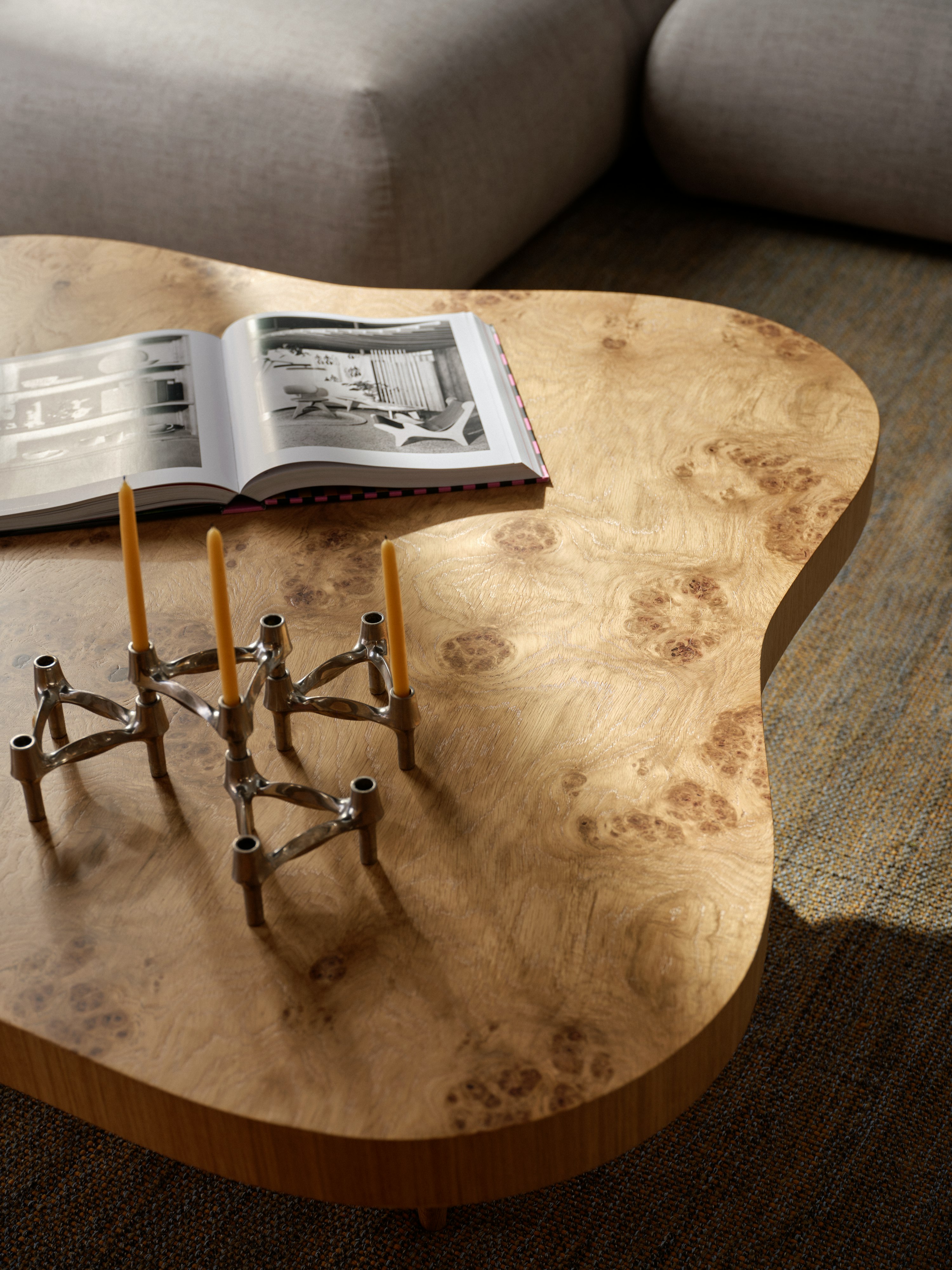 Rohde Paldao Coffee Table in Oak Burl