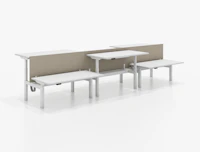 k. bench workplace systems furniture benching height adjustable desks k. collection