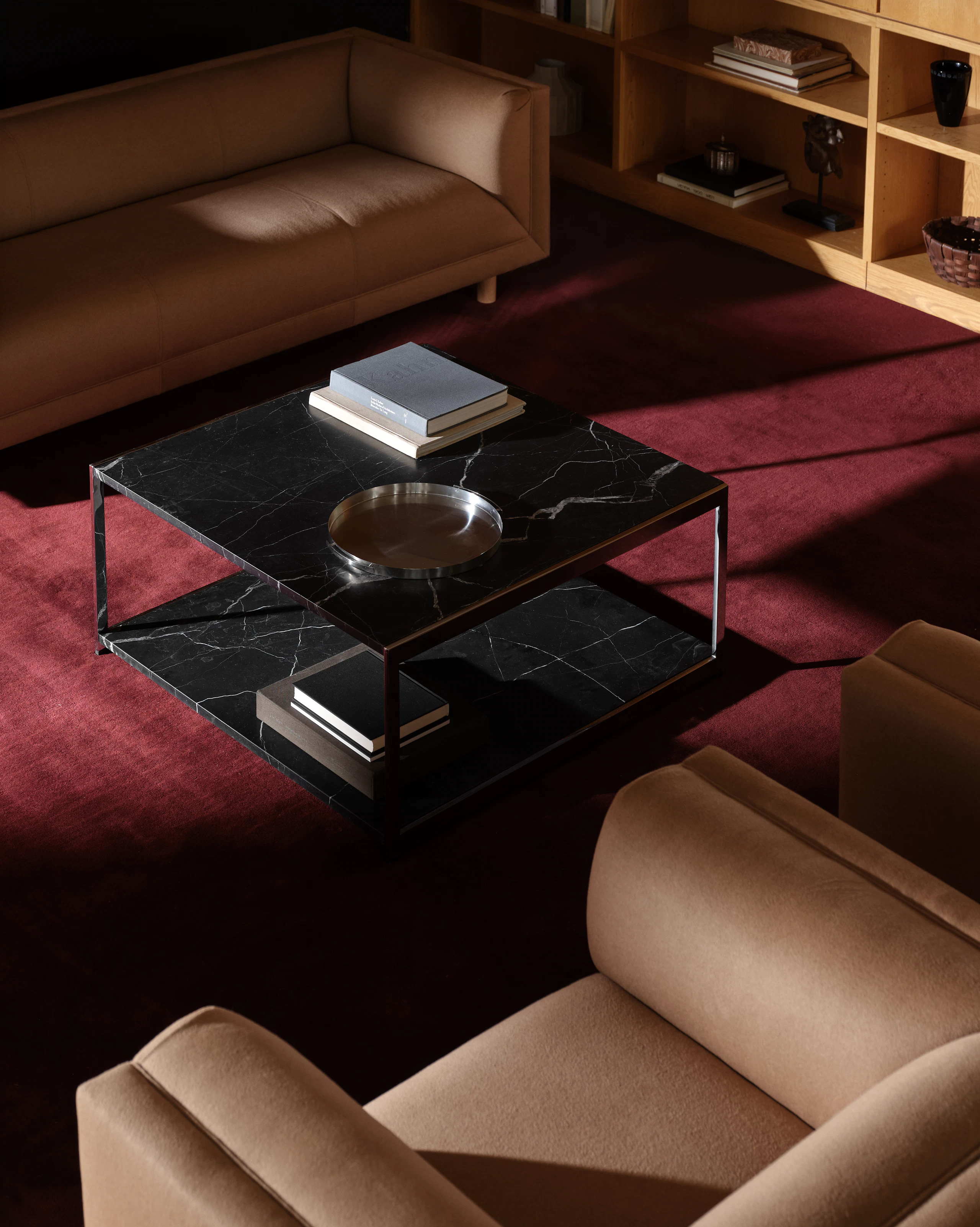 Rolled Arm Club Chairs and Sofa, H Frame Coffee Table