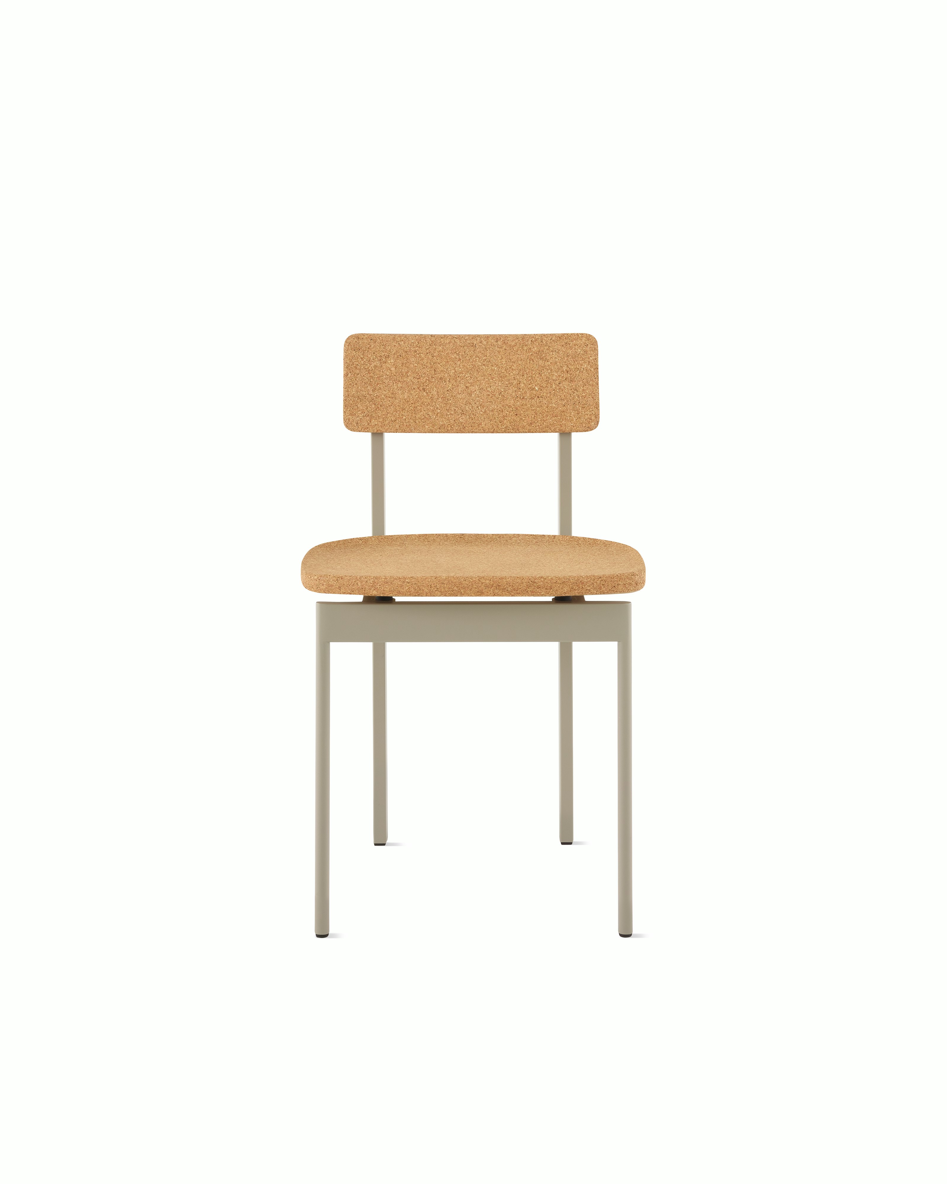Betwixt Chair - side chair,  warm grey,  cork