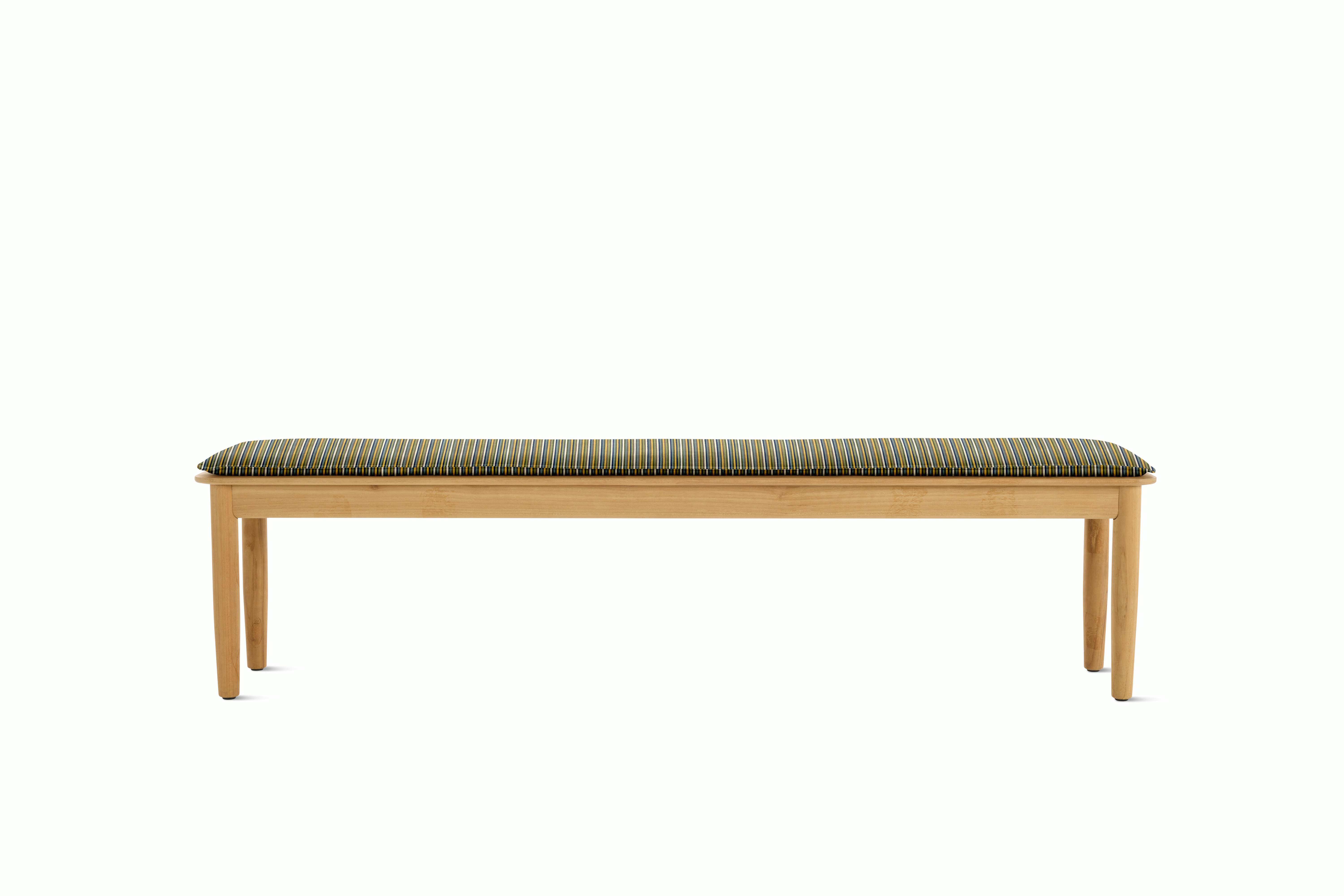 Terassi Dining Bench Cushion - Concord Stripe Tegu, FSC Certified