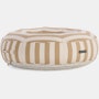 Ring Lilo Pool Float - sand/white stripe