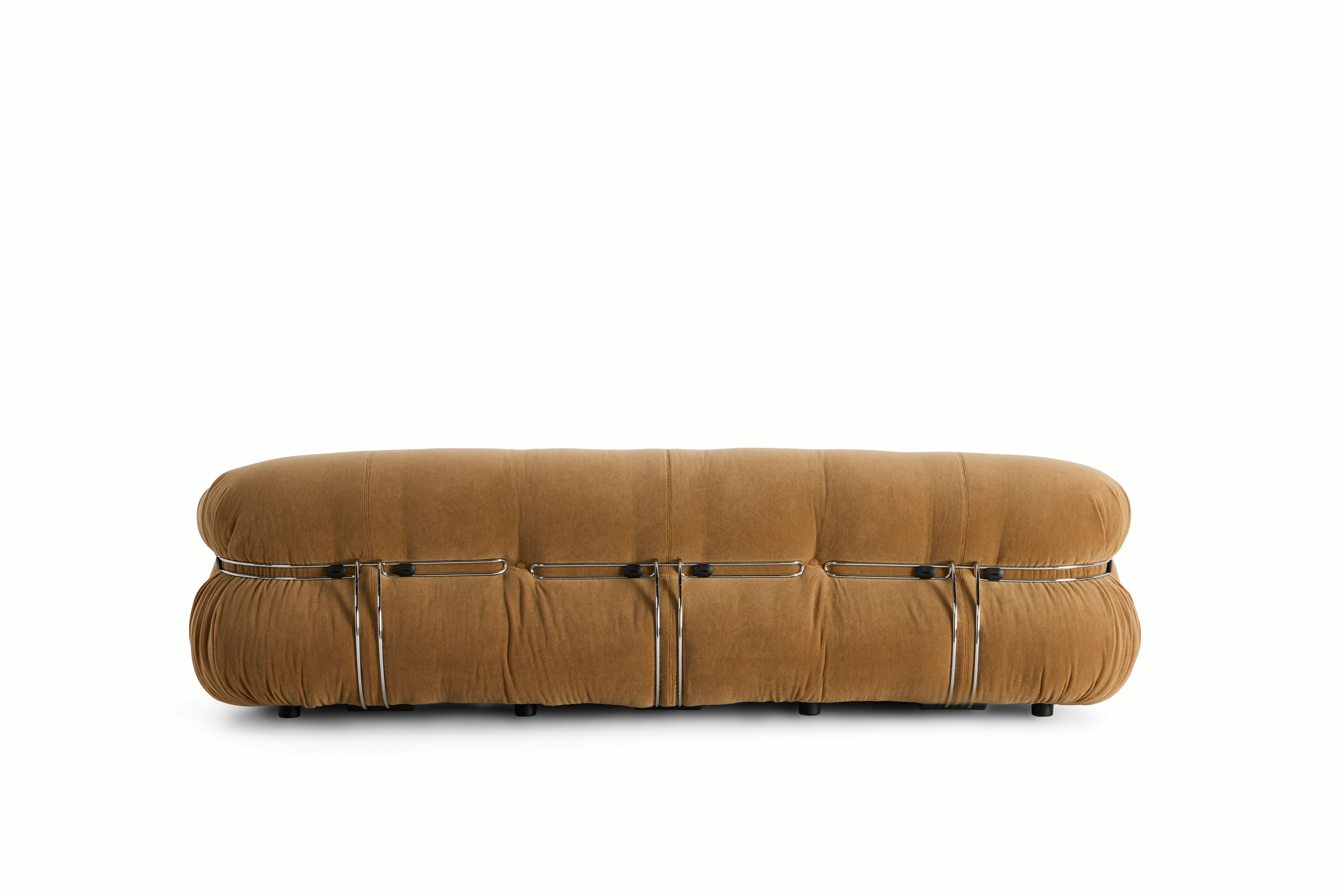 Soriana Sofa - 3 Seat - terrain,  chrome