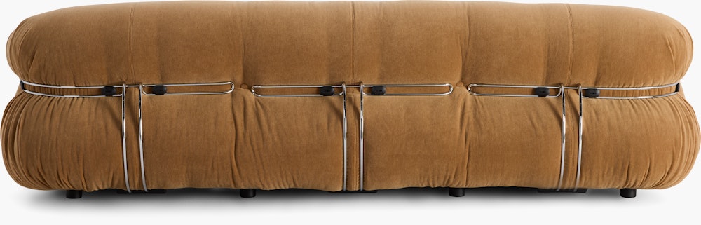 Soriana Sofa - 3 Seat - terrain,  chrome
