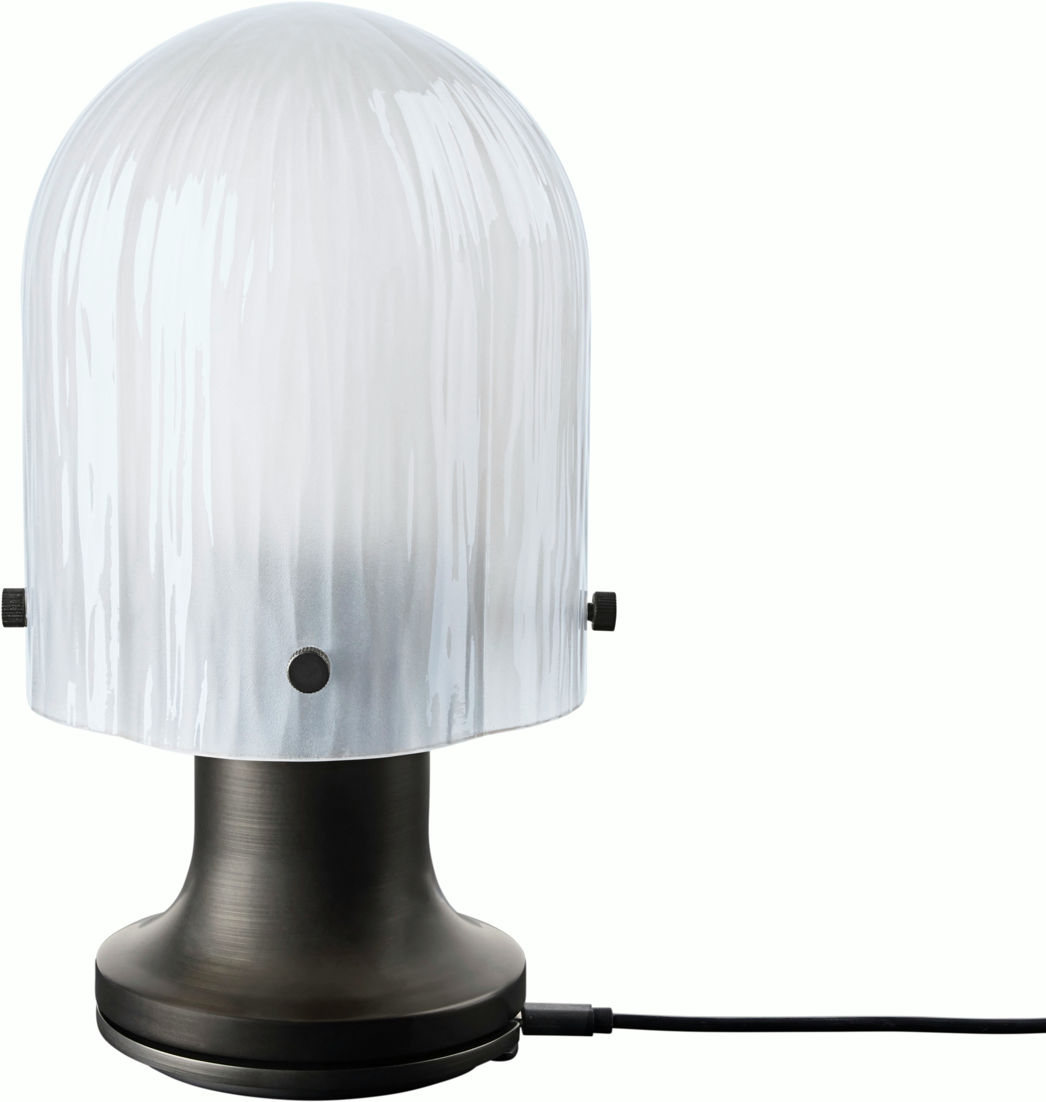 A detailed look at Seine Portable Lamp - Antique Brass in Antique Brass.