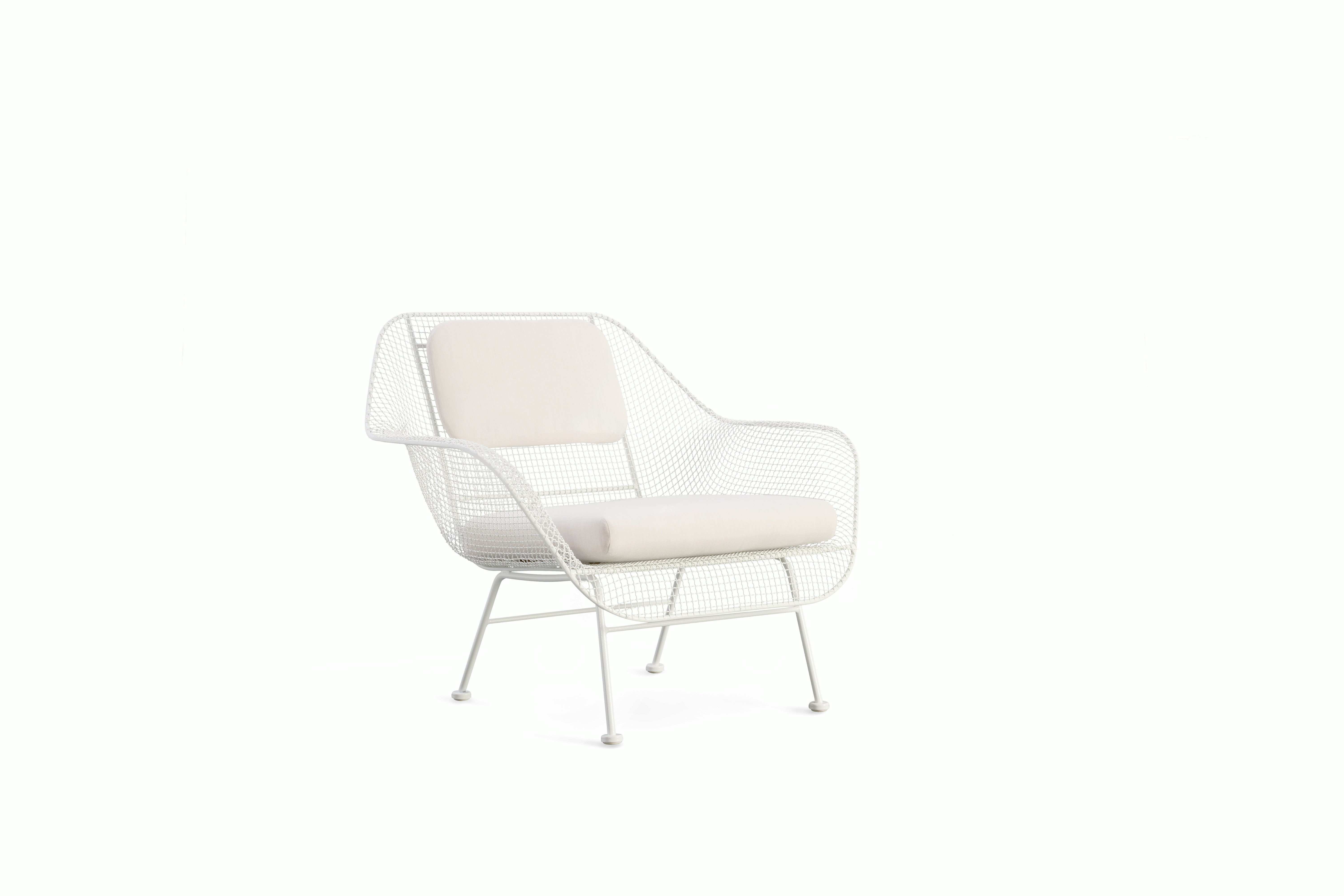 Sculptura Lounge Chair - white, pumice