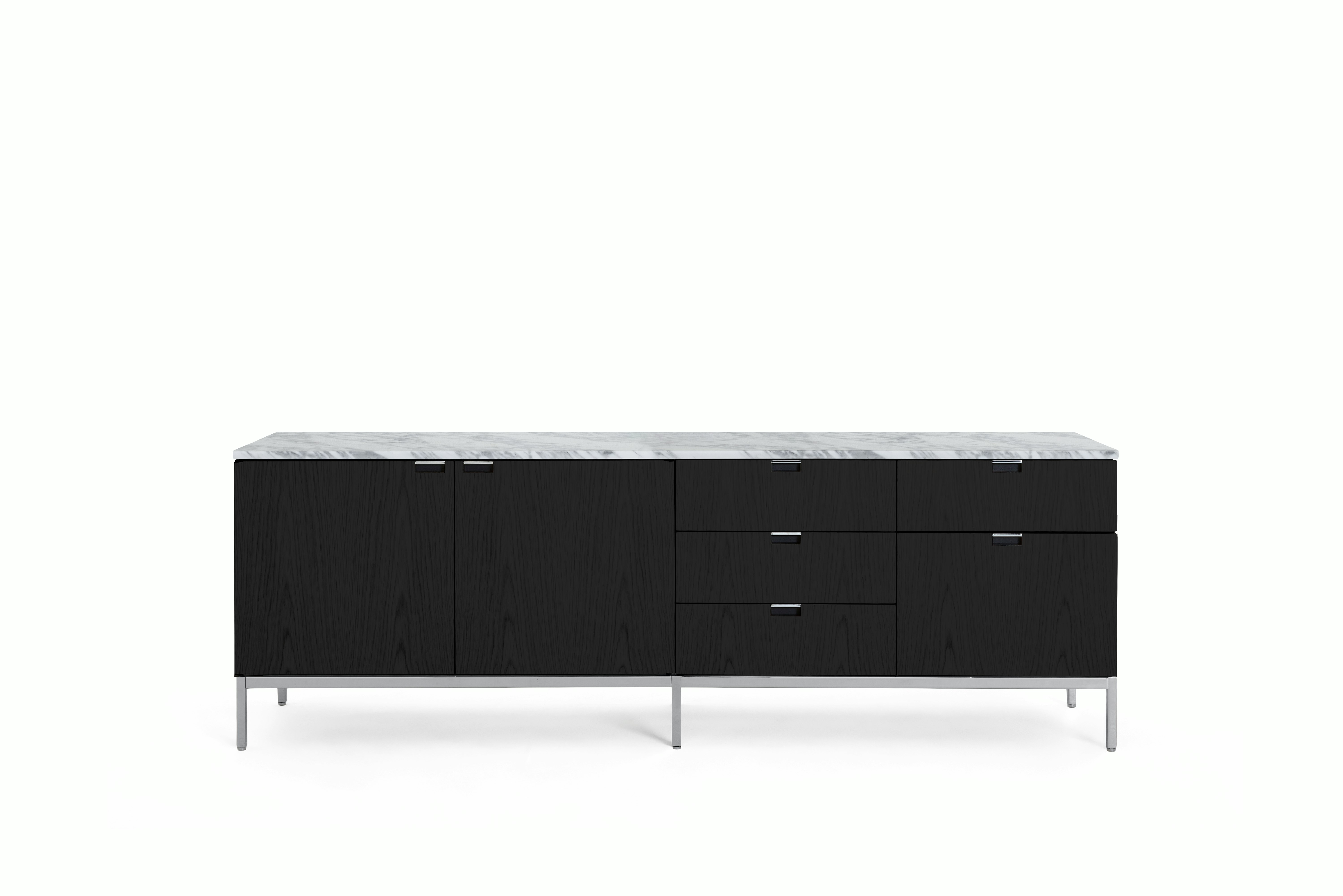 Florence Knoll&trade; Credenza, Large Mixed Storage