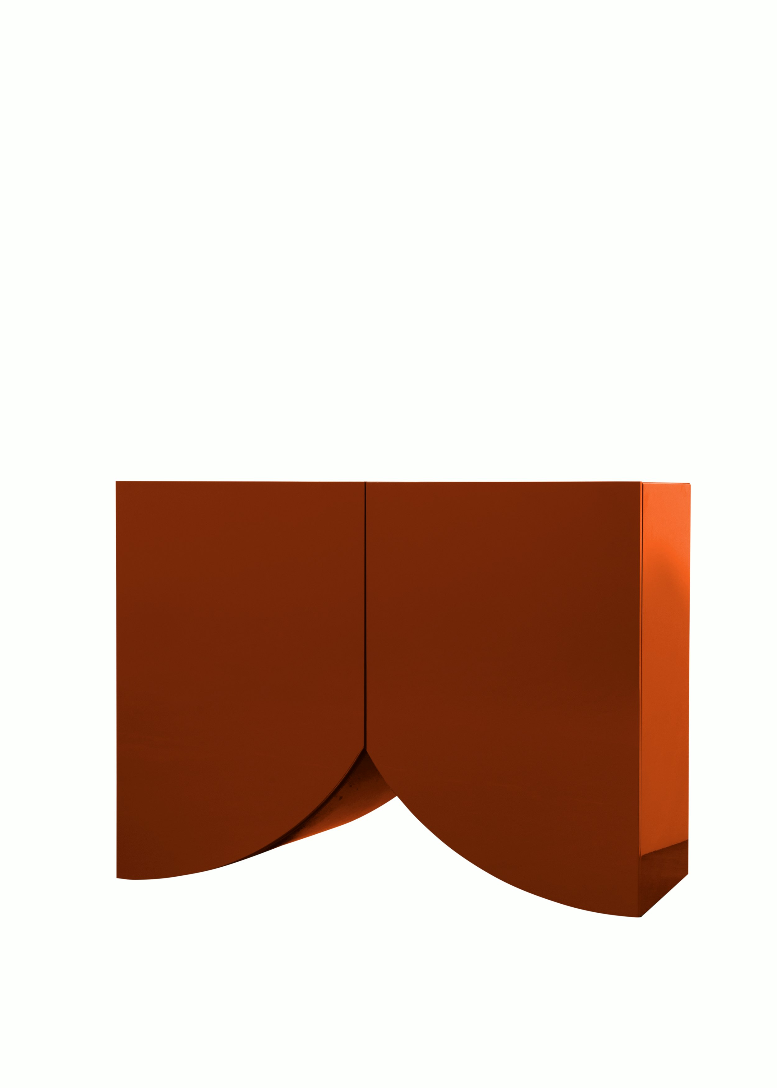 Bridges Cabinet - Curtain, Red