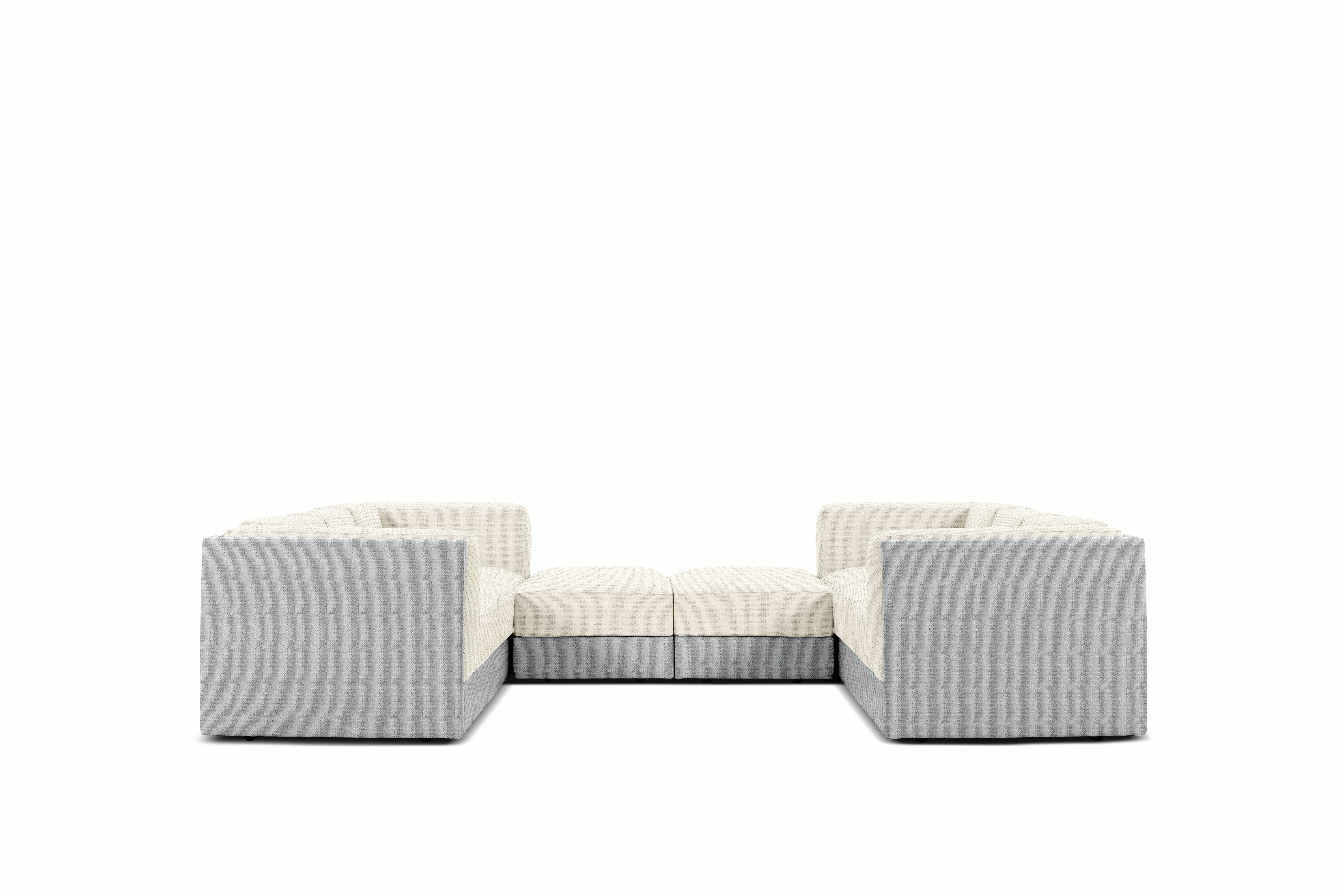 Symme U-Sectional - Fabric Frame