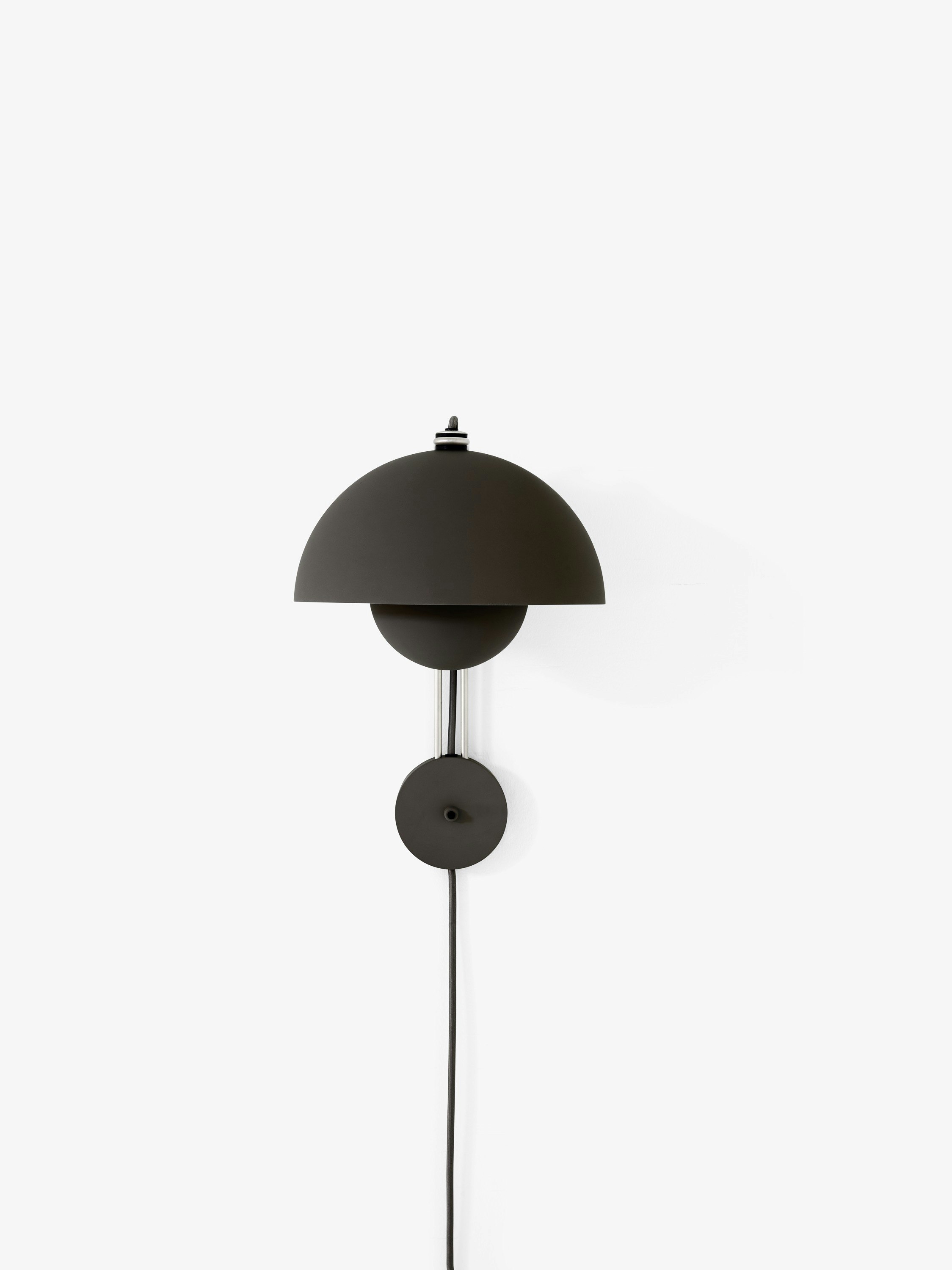 Flowerpot Sconce - Matte Black