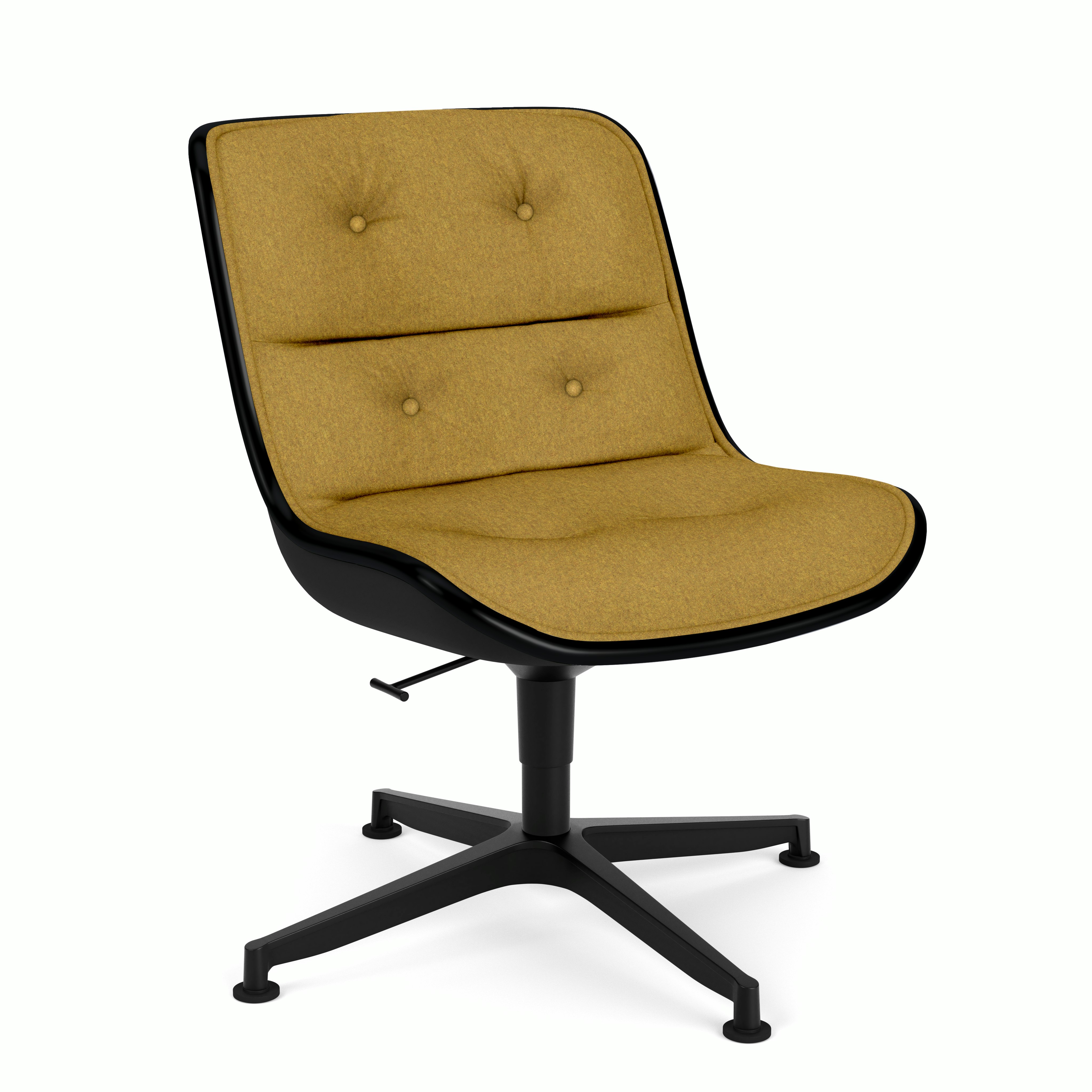 Pollock Executive Side Chair - 4 Star,  Black,  Wow Factor,  Sunset