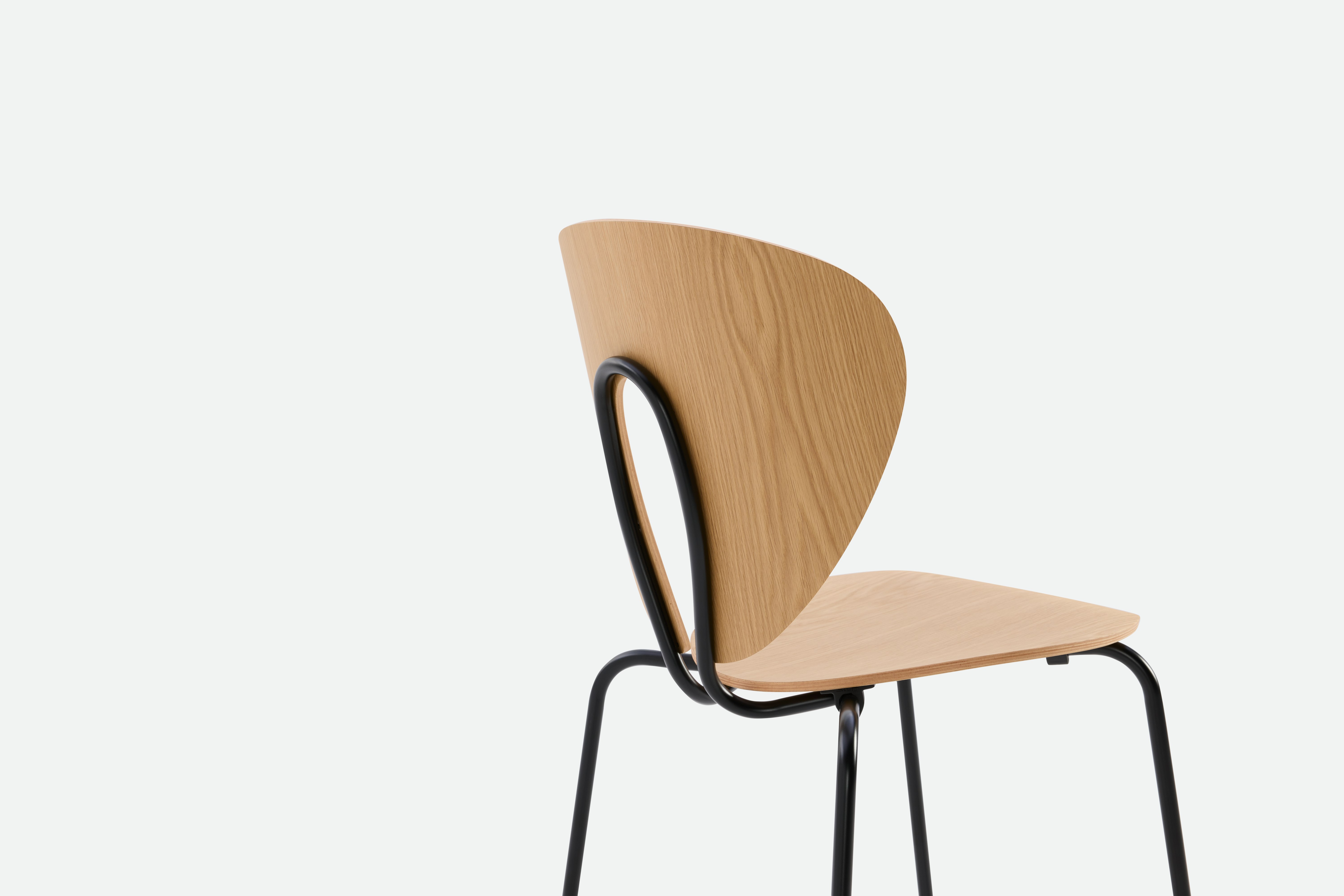 Globus Stool - Counter Height, Oak