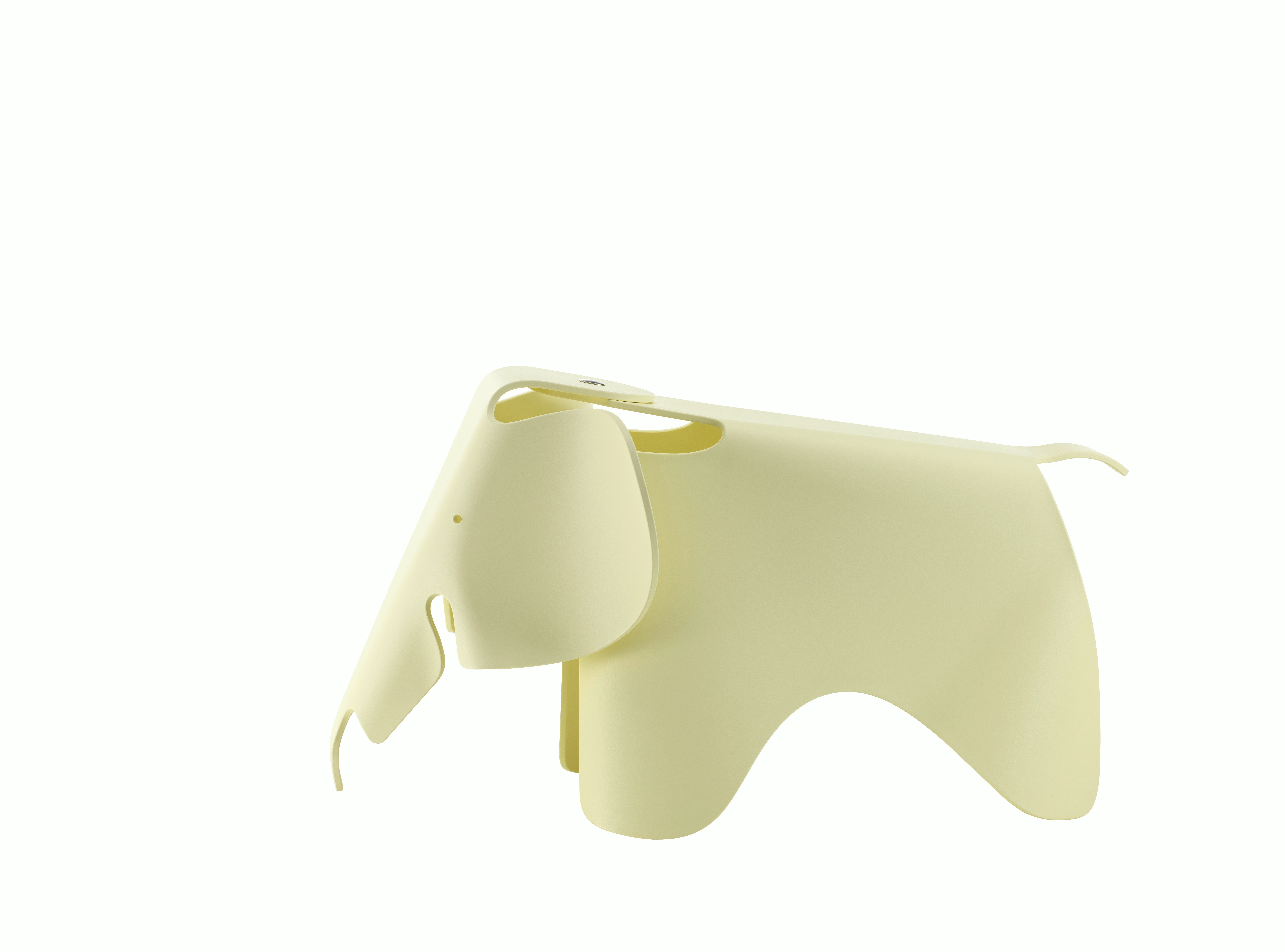 Eames Elephant - Recycled Plastic, Canary