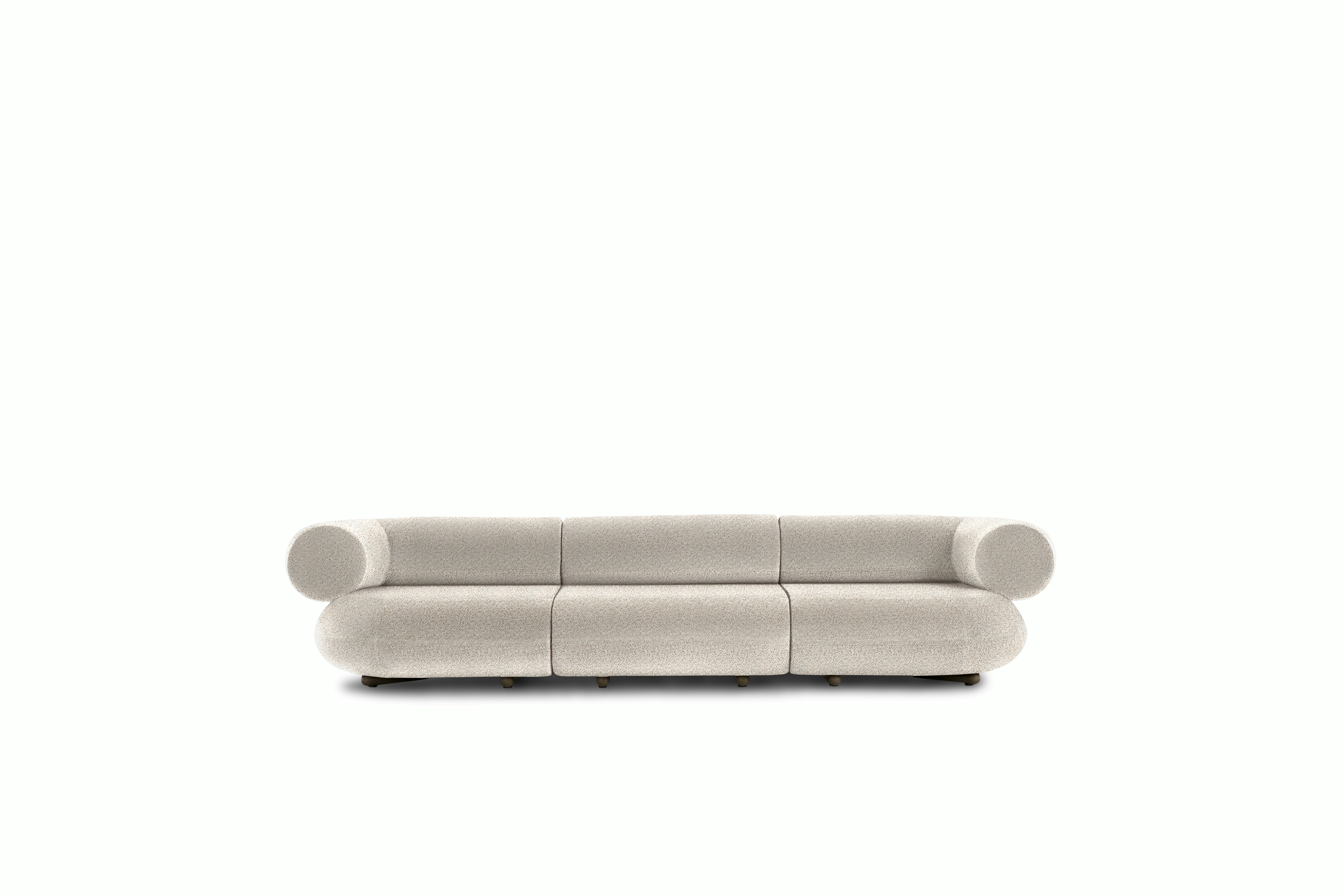 Fat Sofa  - 133, Alpine, Champagne