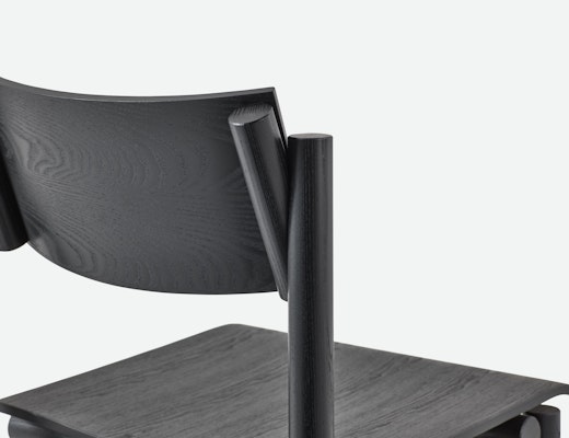 Muecke Chair in Ebonized Ash Muecke Chair