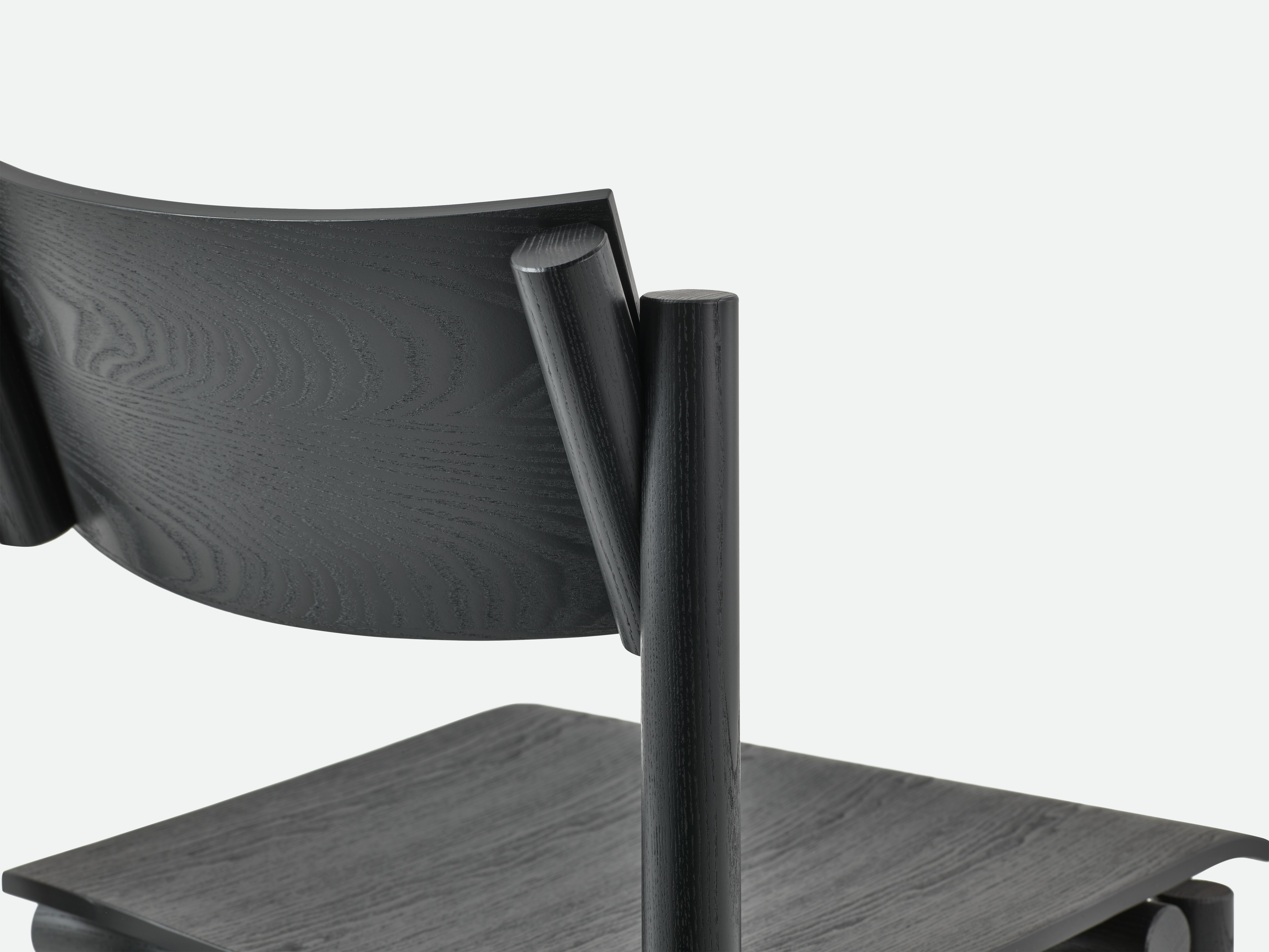 Muecke Side Chair - ebonized