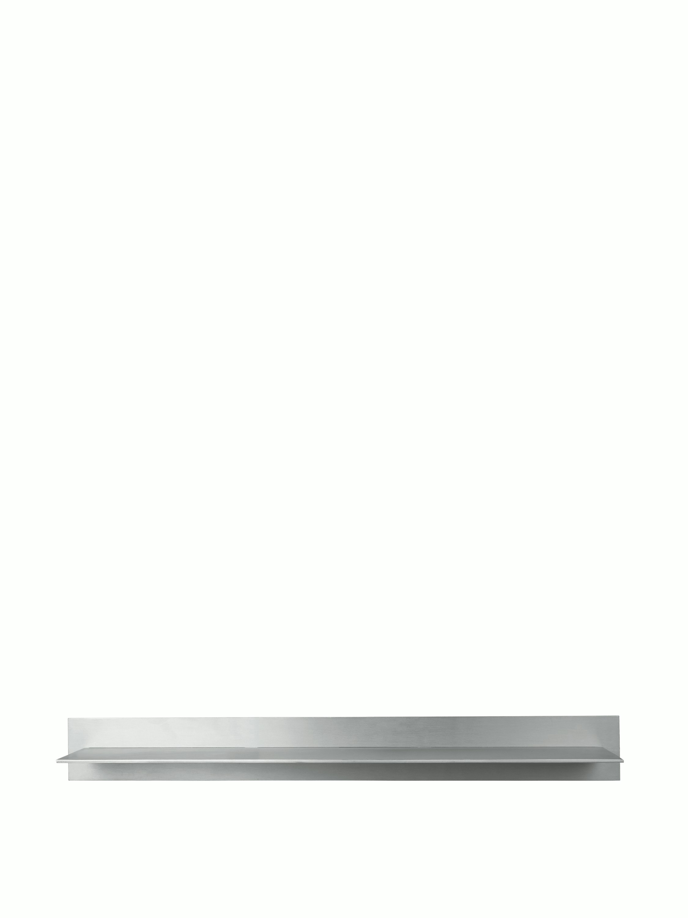 Lager Wall Shelf - Single - 85 - Aluminium