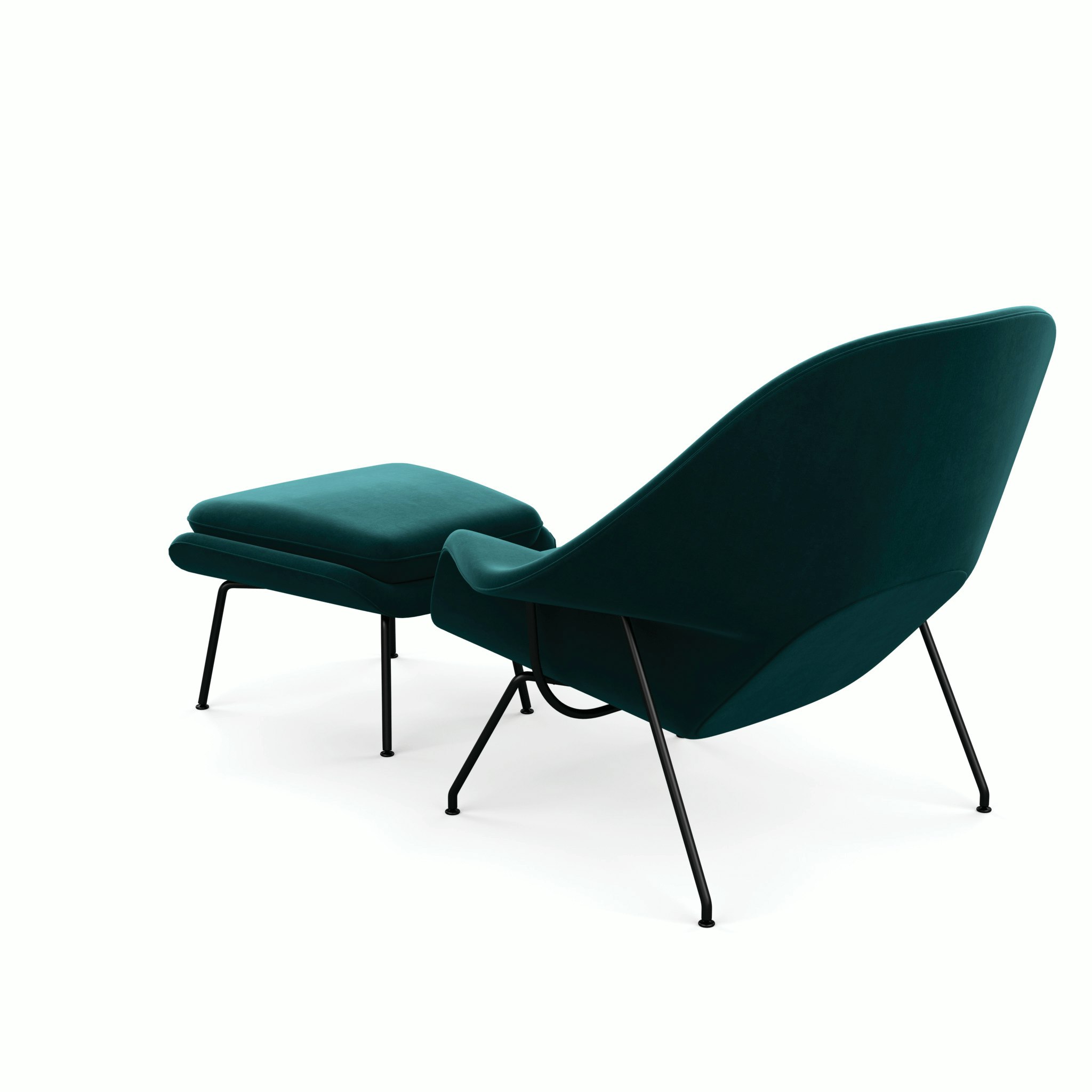 Womb Chair and Ottoman